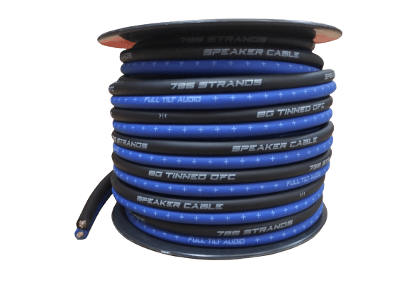 Sundown Audio Full Tilt Audio 50' 8 AWG 100% OFC Speaker Wire