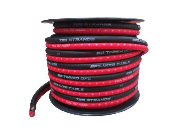 Sundown Audio Full Tilt Audio 50' 8 AWG 100% OFC Speaker Wire
