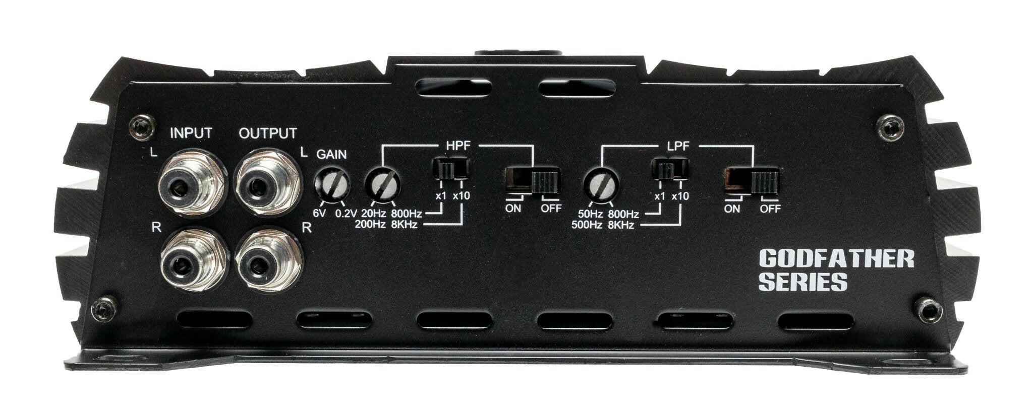 American Bass Godfather 1000.2D Class D High Performance Multichannel Amplifier