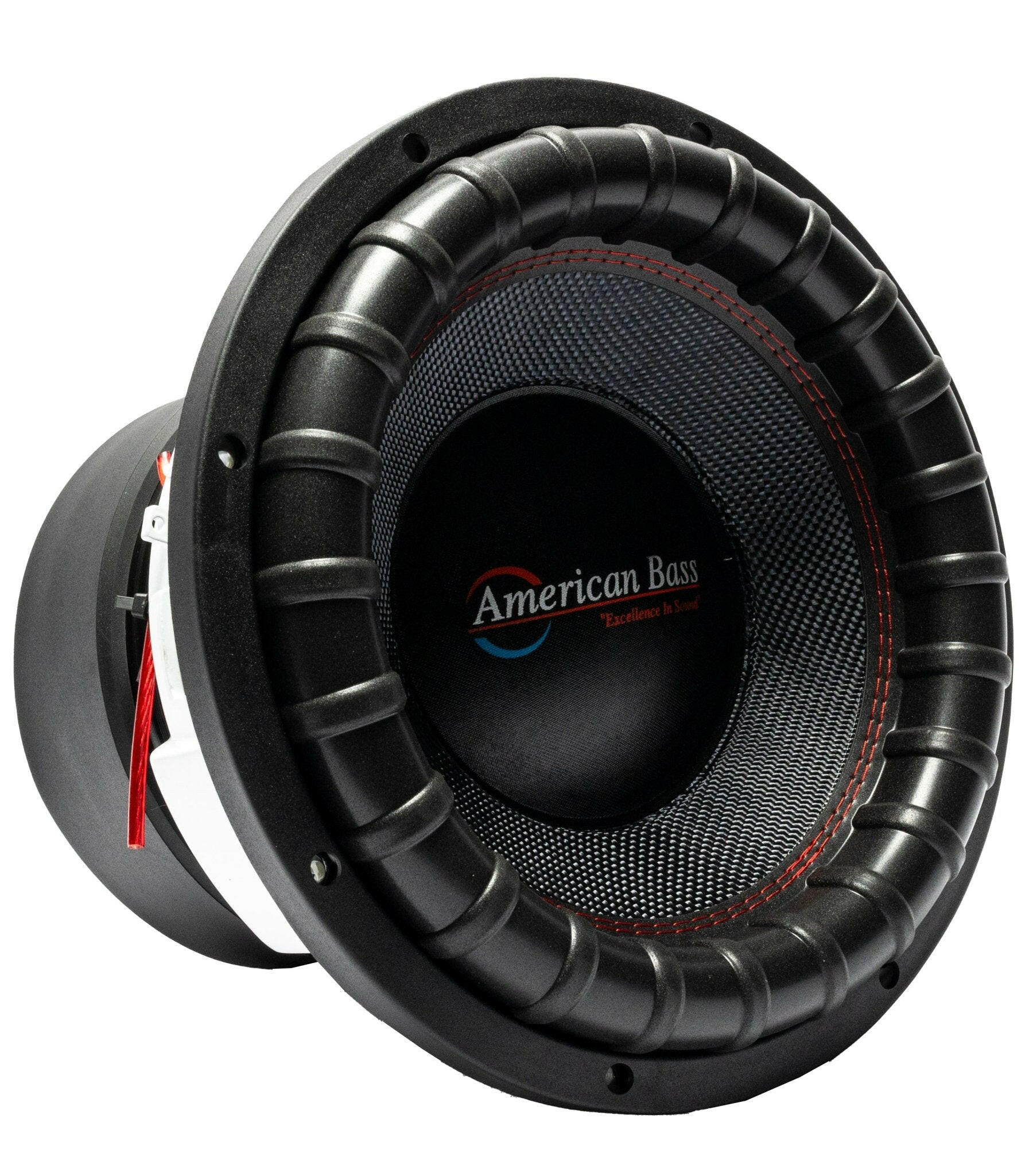 American Bass Godfather 12" Car Subwoofer 3000 Watts RMS Dual Voice Coil 1 Ohm or 2 Ohm