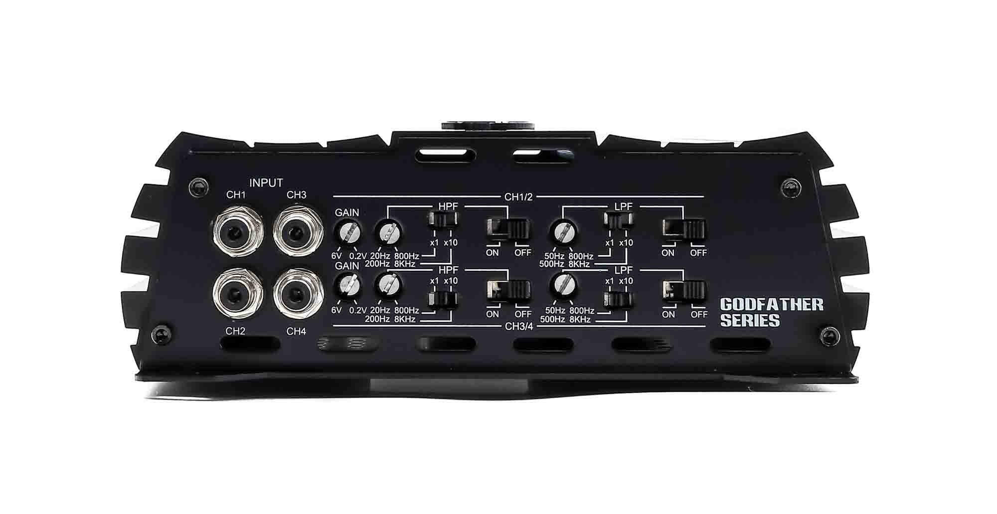 American Bass Godfather 200.4D Class D High Performance Multichannel Amplifier