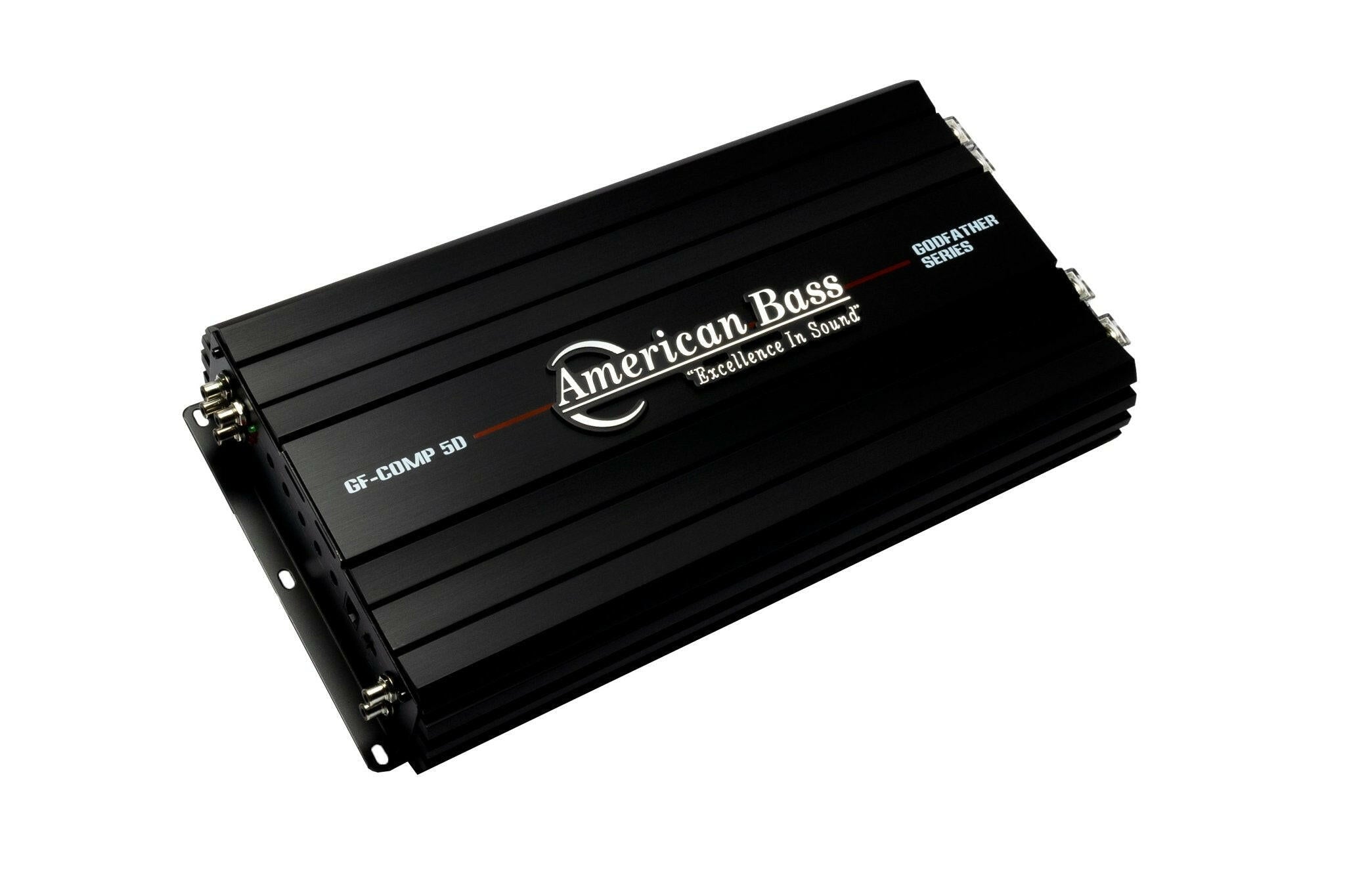 American Bass Godfather 5D Class D High Performance Digital Monoblock Amplifier