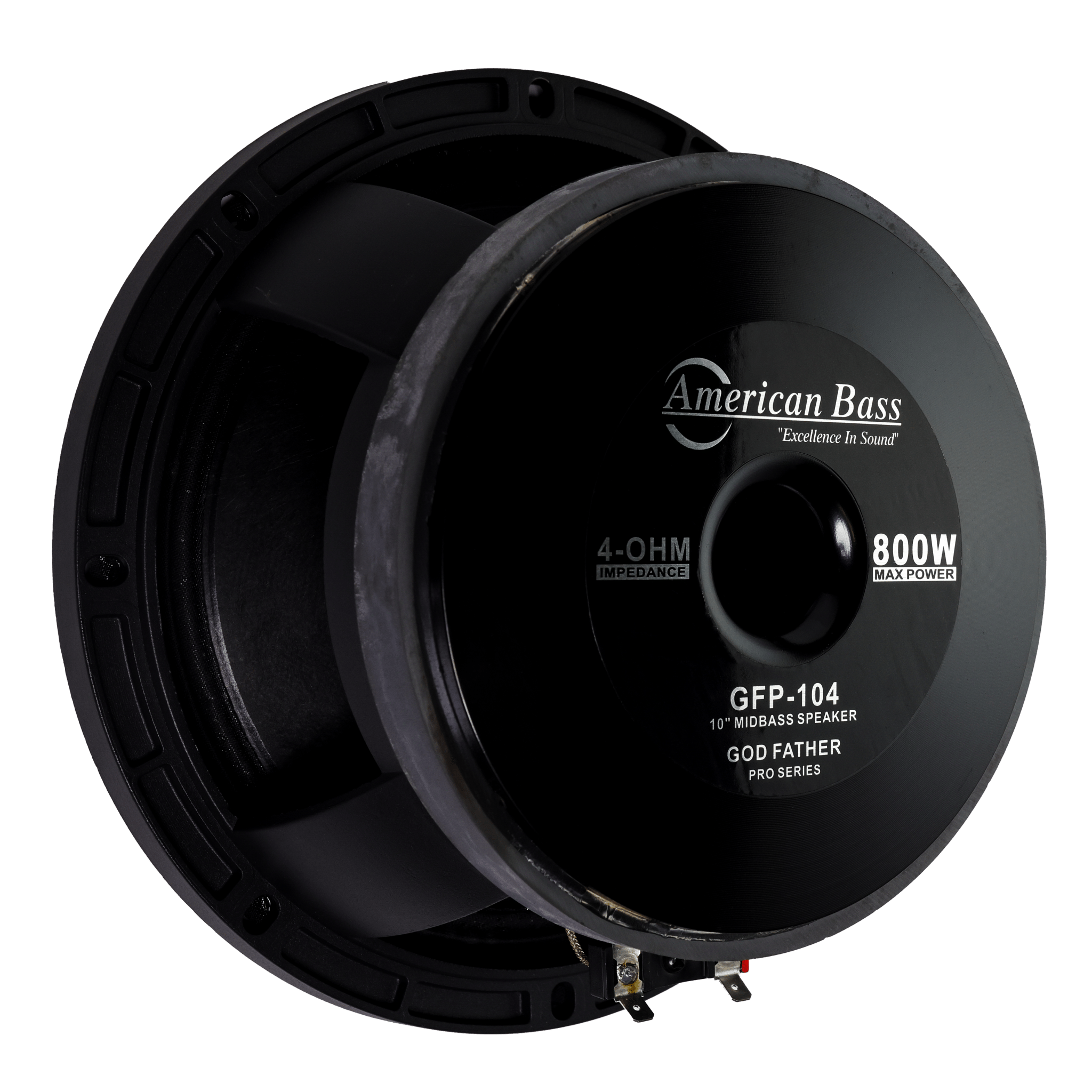 American Bass Godfather Pro Cast 10" Midbass Speaker 400 Watts