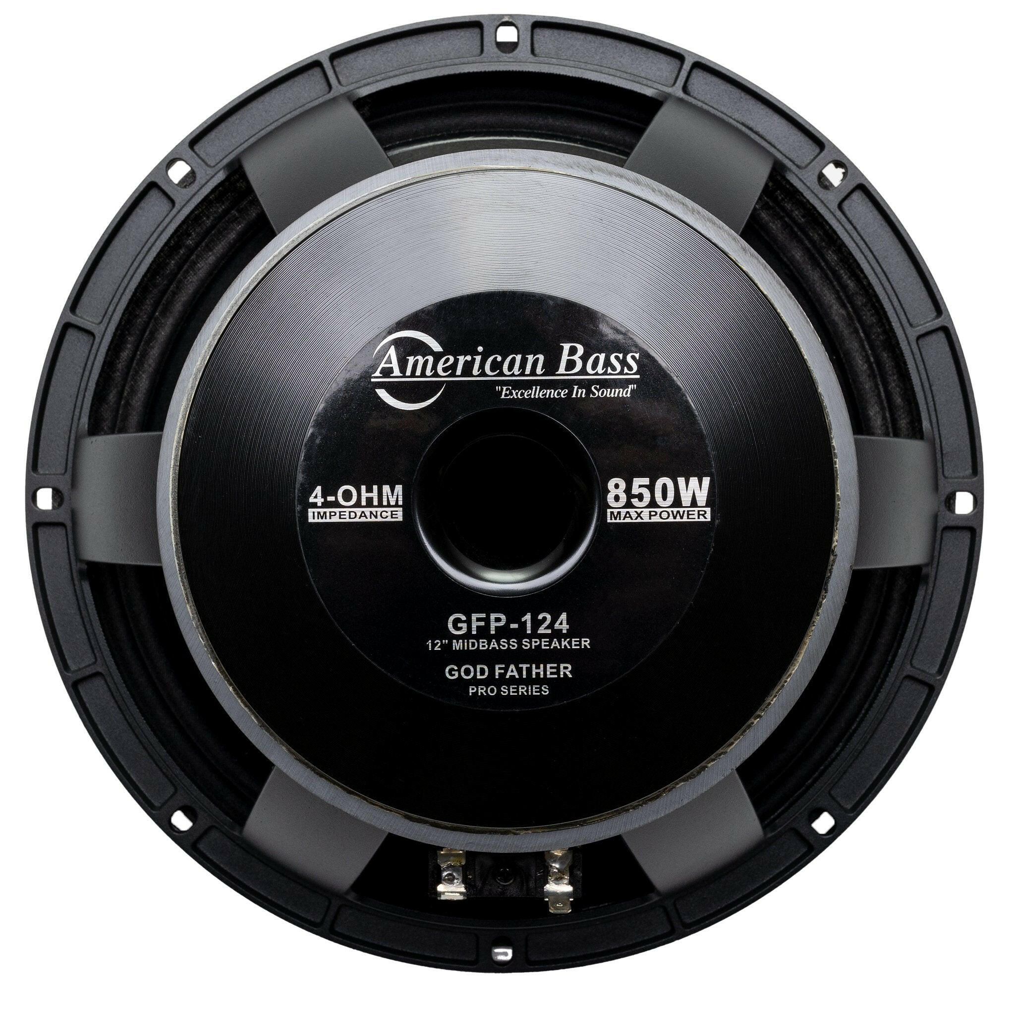American Bass Godfather Procast 12" Midbass Speaker 425 Watts