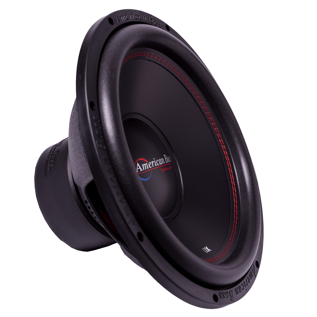 American Bass Ground Pound Bundle — 2x DX 15" Subwoofer + VFL Rebel REBEL-3000.1 Amplifier