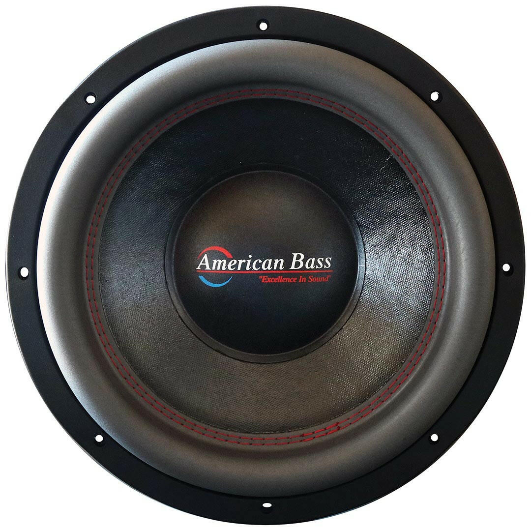 American Bass HD 12" Car Subwoofer 2000 Watts RMS Dual Voice Coil 1 Ohm or 2 Ohm