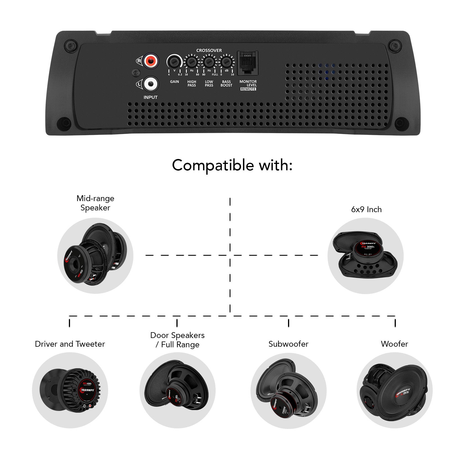 Taramps HD 2000 Car Audio Amplifier - 6