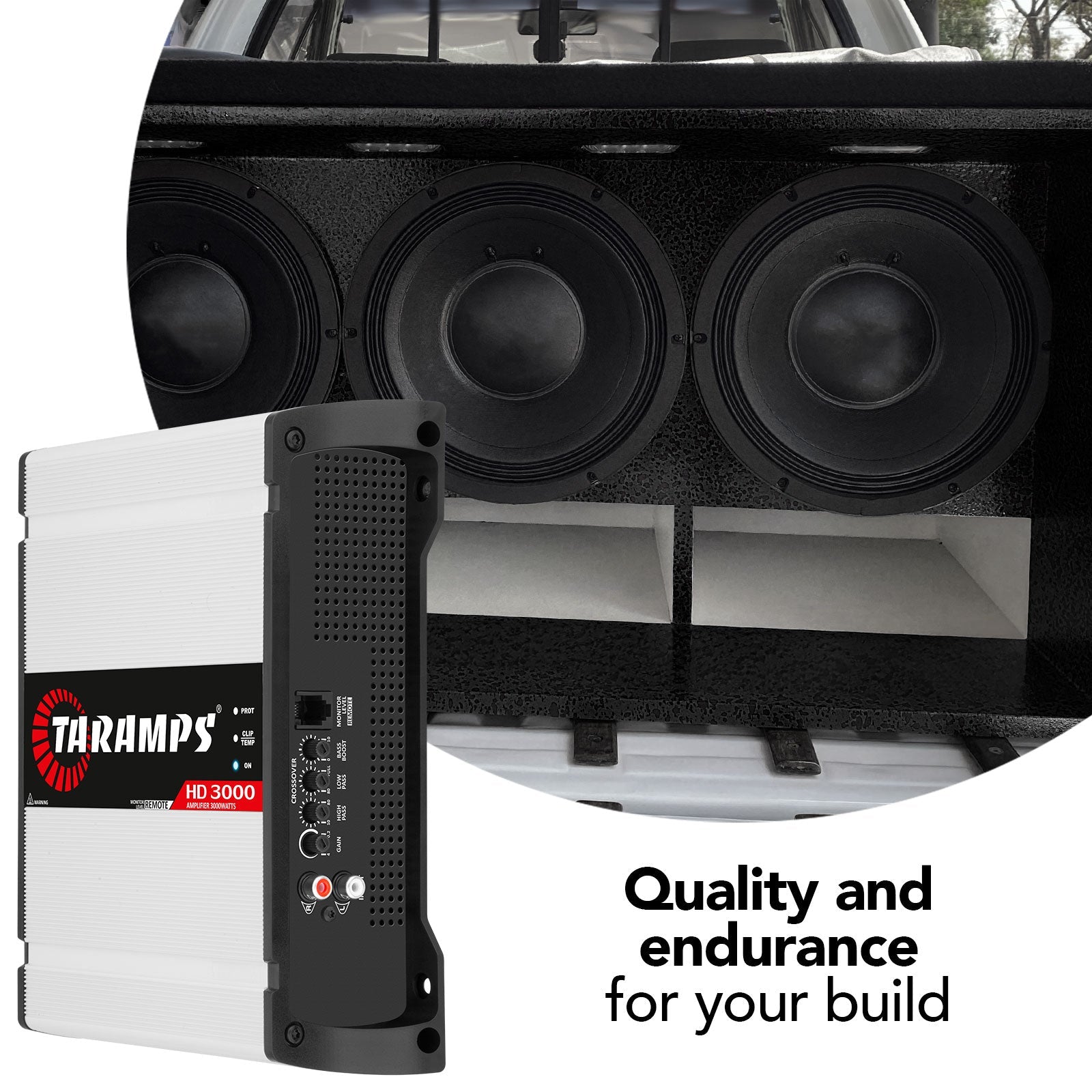 Taramps HD 3000 1 OHM + TS 400x4 2 OHM Car Audio Amplifier COMBO - 13