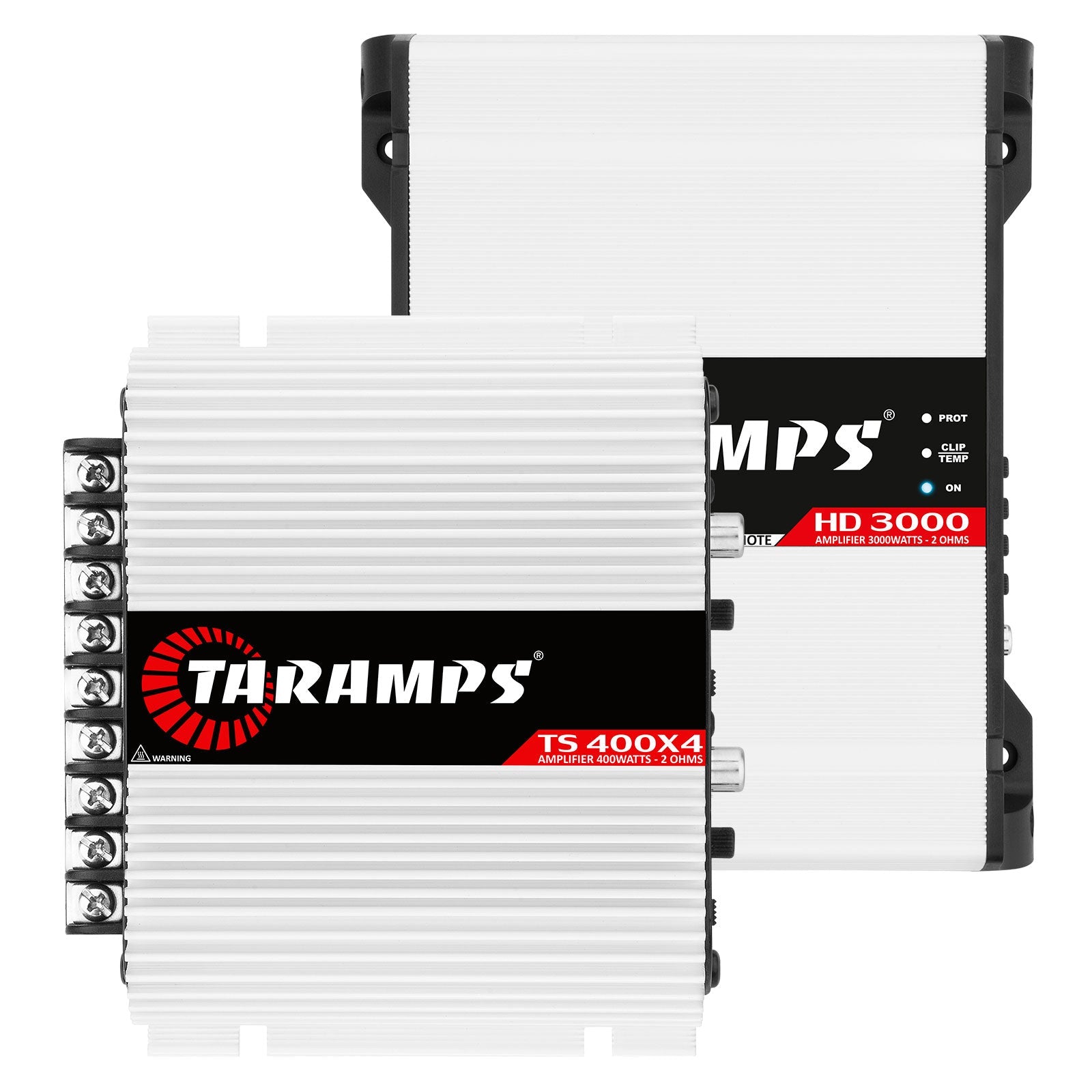 Taramps HD 3000 2 OHM + TS 400x4 2 OHM Car Audio Amplifier COMBO - 1