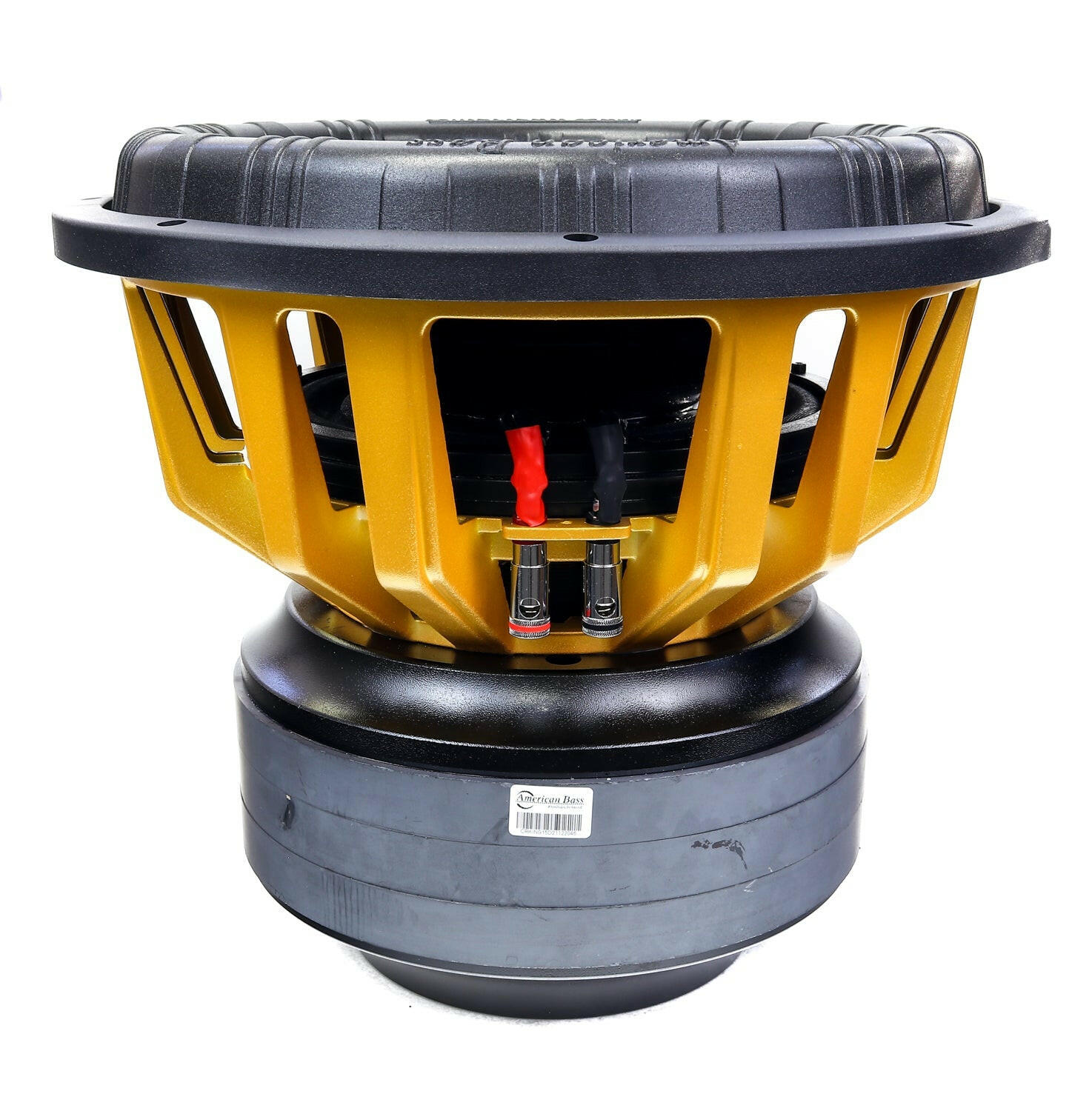 American Bass King 12" Car Subwoofer 6500 Watts RMS Dual Voice Coil 1 Ohm or 2 Ohm