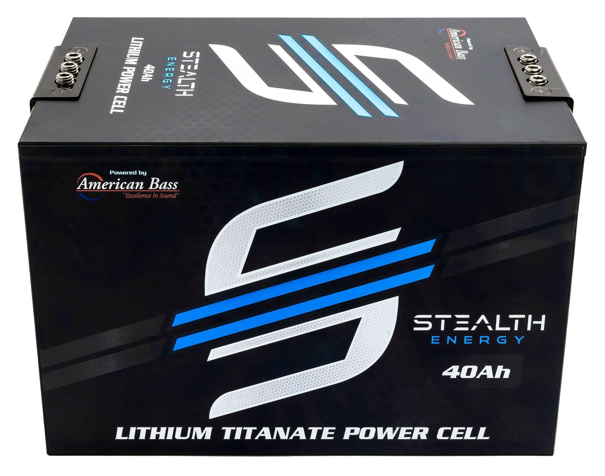 Stealth Energy ABLT-40 American Bass Audio 13.8V LTO Battery 40Ah Lithium Titanate Battery Ultra-Lightweight, High-Power LTO Battery