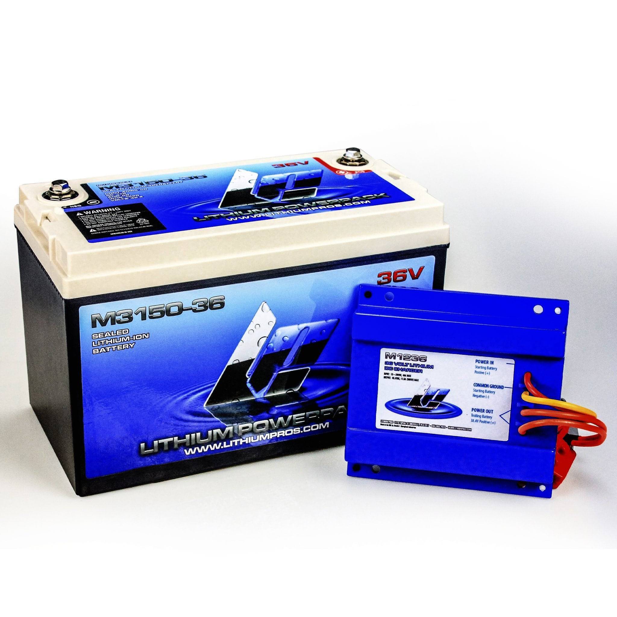 Lithium Pros M3167-36 38.4V 67Ah LiFePO4 Lithium Trolling Motor Battery – JS Ultimate Sounds