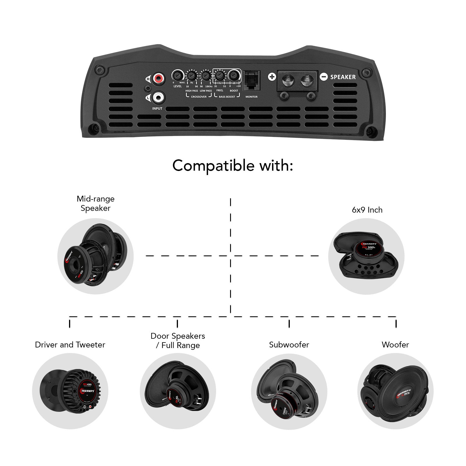 Taramps MD 3000.1 Car Audio Amplifier - 7