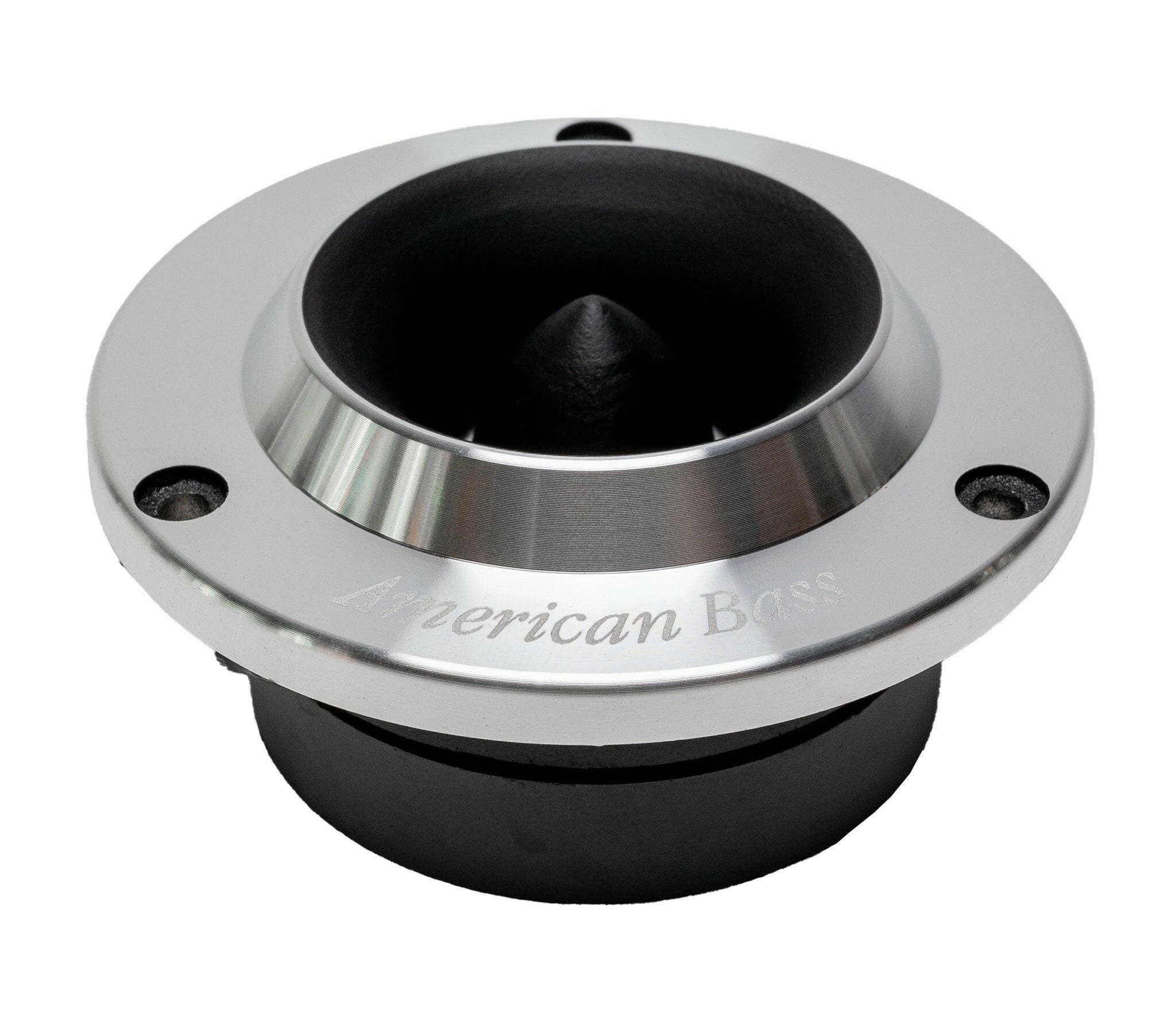 American Bass MX 252 Compression Super Tweeter (Black), 150 Watts
