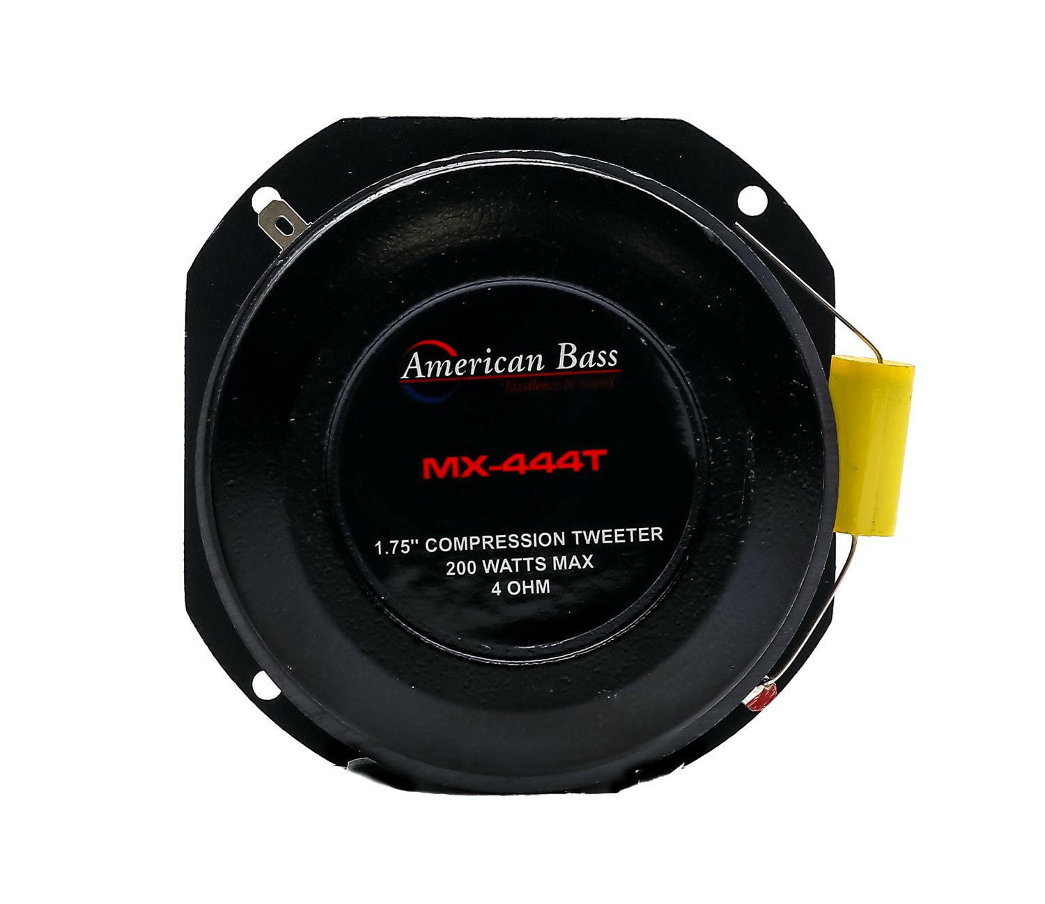 American Bass MX 444 Compression Super Tweeter, 200 Watts