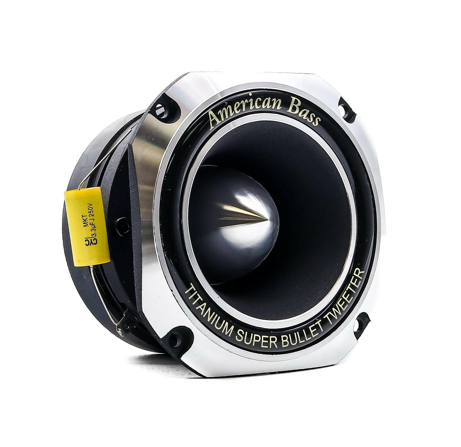 American Bass MX 444 Compression Super Tweeter, 200 Watts