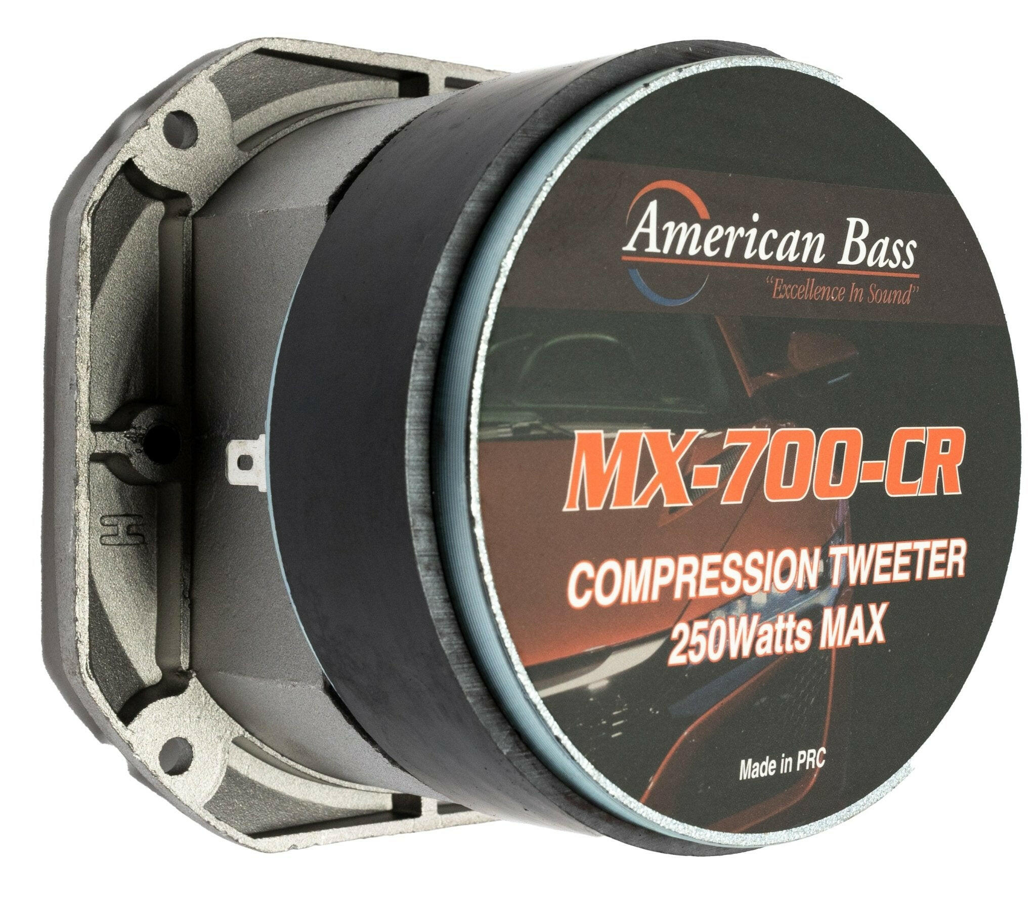 American Bass MX 700CR Compression Super Tweeter, 250 Watts