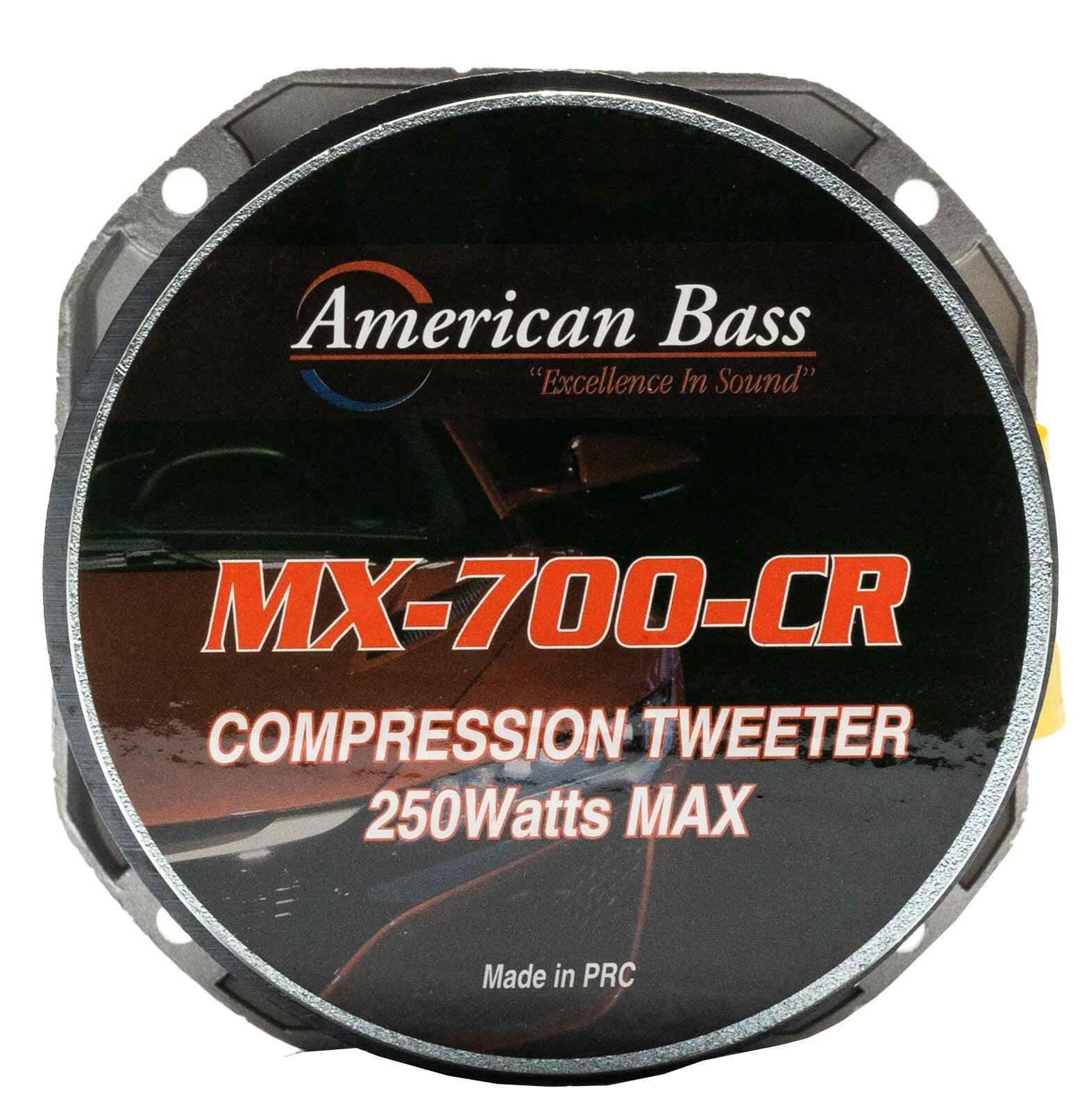 American Bass MX 700CR Compression Super Tweeter, 250 Watts