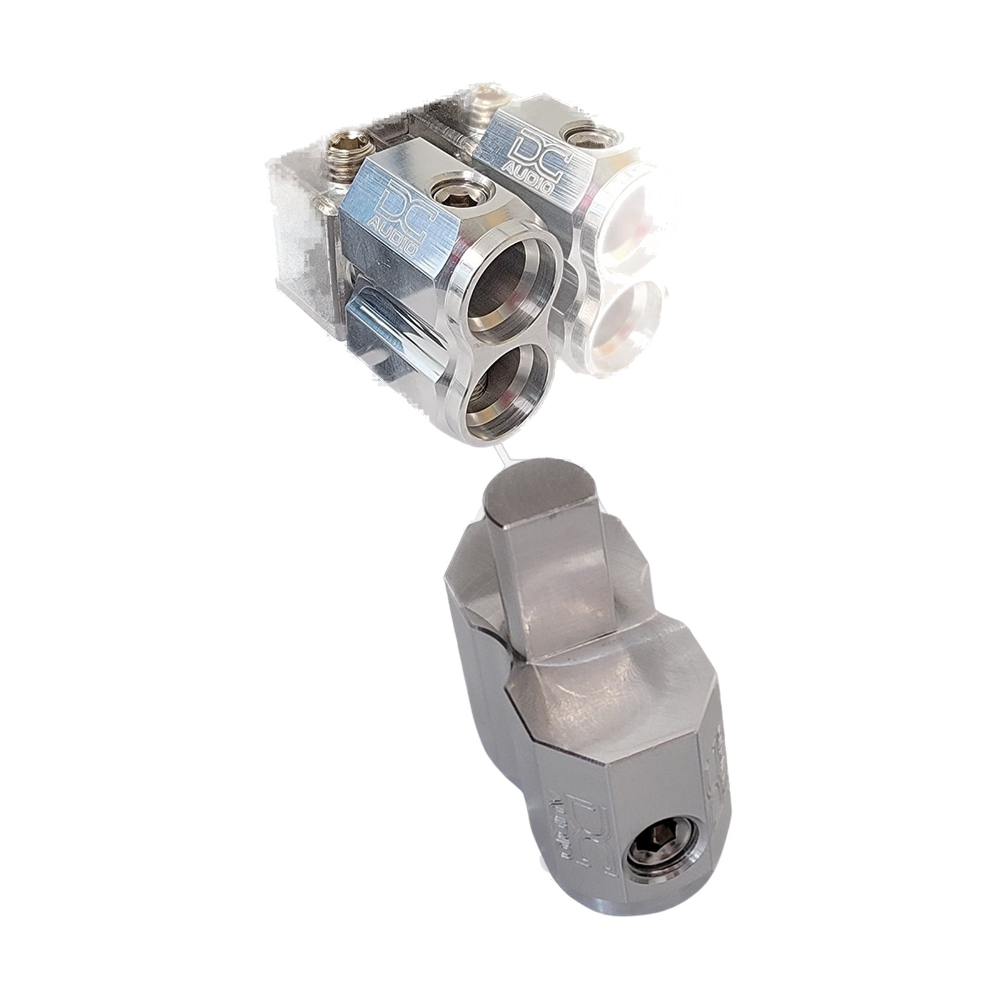 DC Audio Dual 1/0 AWG Amplifier Input Terminals (Set)