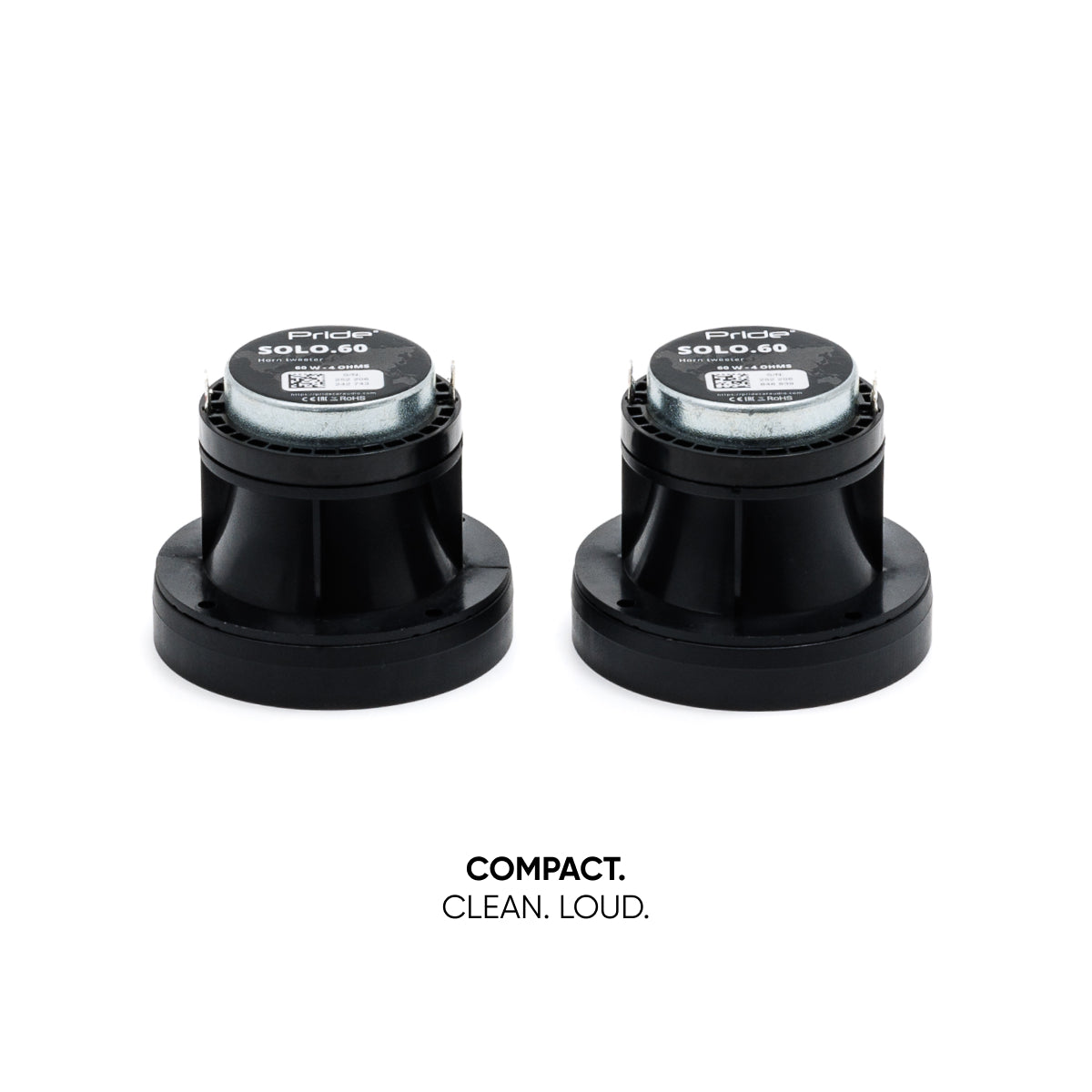 Pride Audio Solo 60 3.2" Pro Audio Horn Tweeters 60W RMS (Pair) — view 4