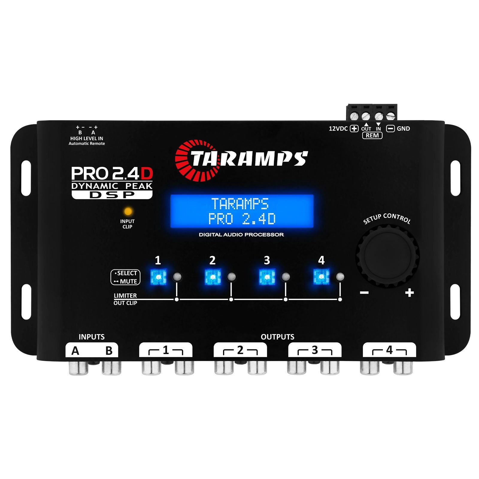Taramps PRO 2.4D DYNAMIC PEAK Audio Processor - 1