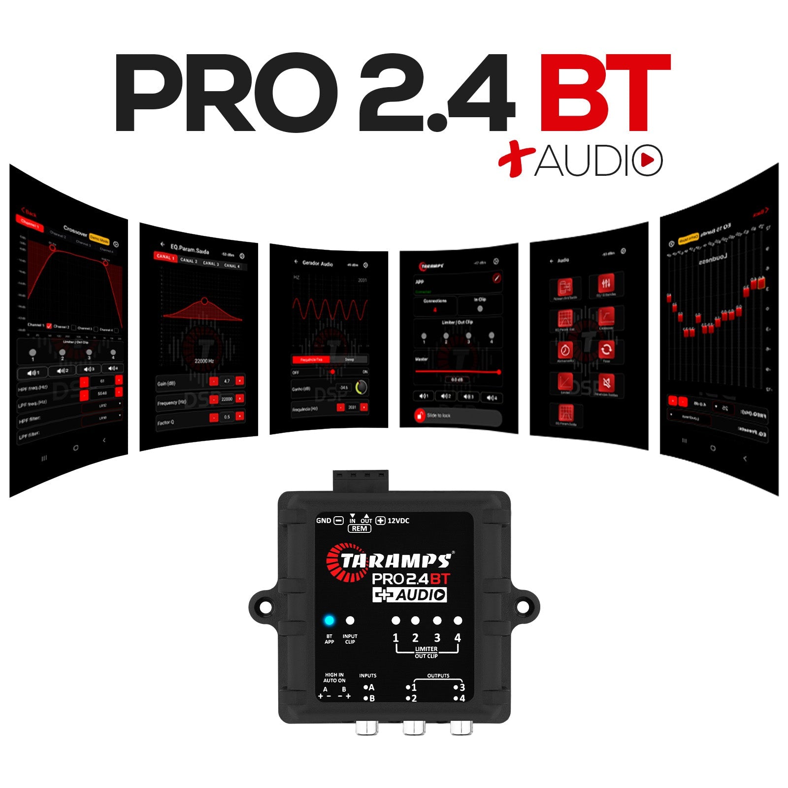 PRO 2.4BT + Audio Processor With Bluetooth - 14