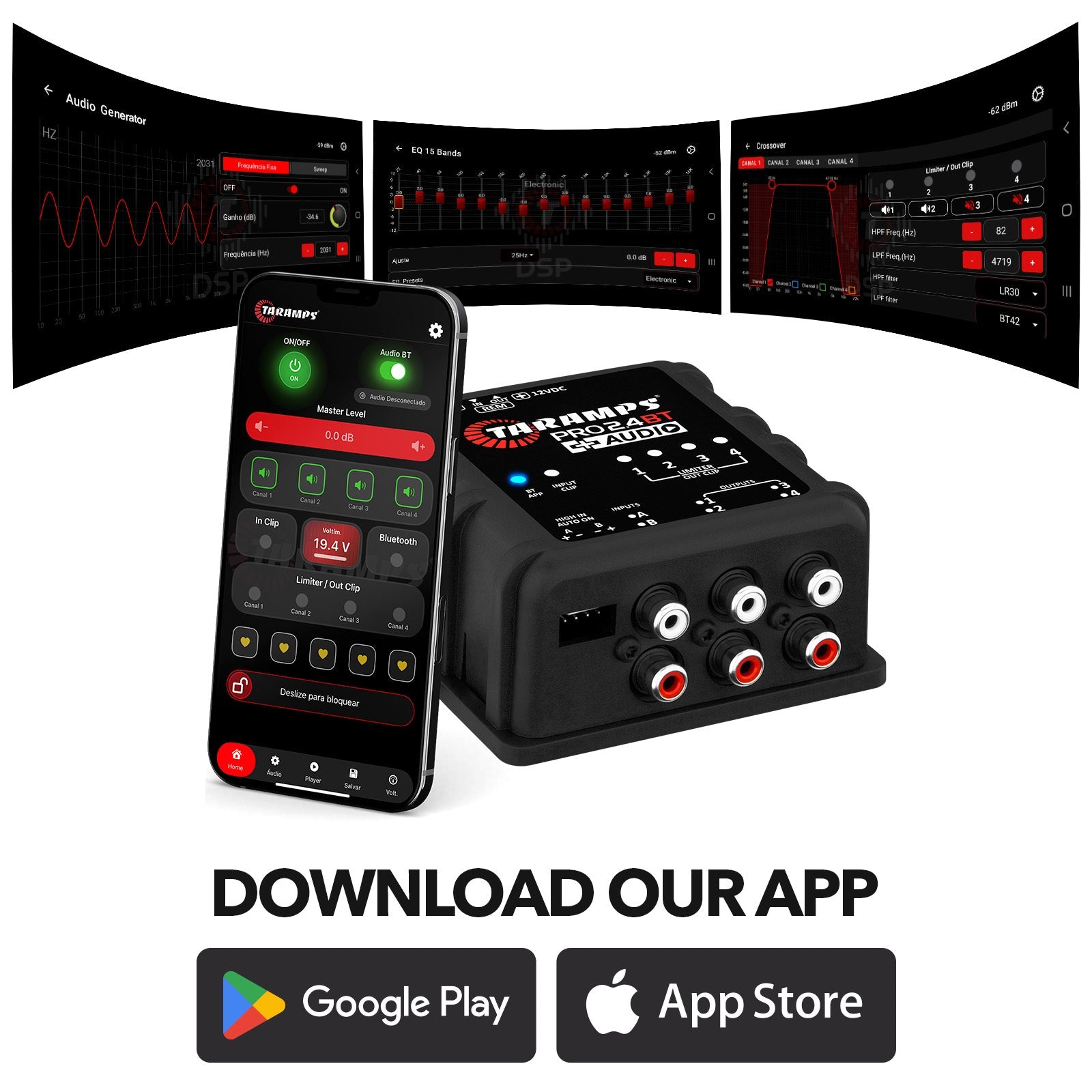 PRO 2.4BT + Audio Processor With Bluetooth - 15