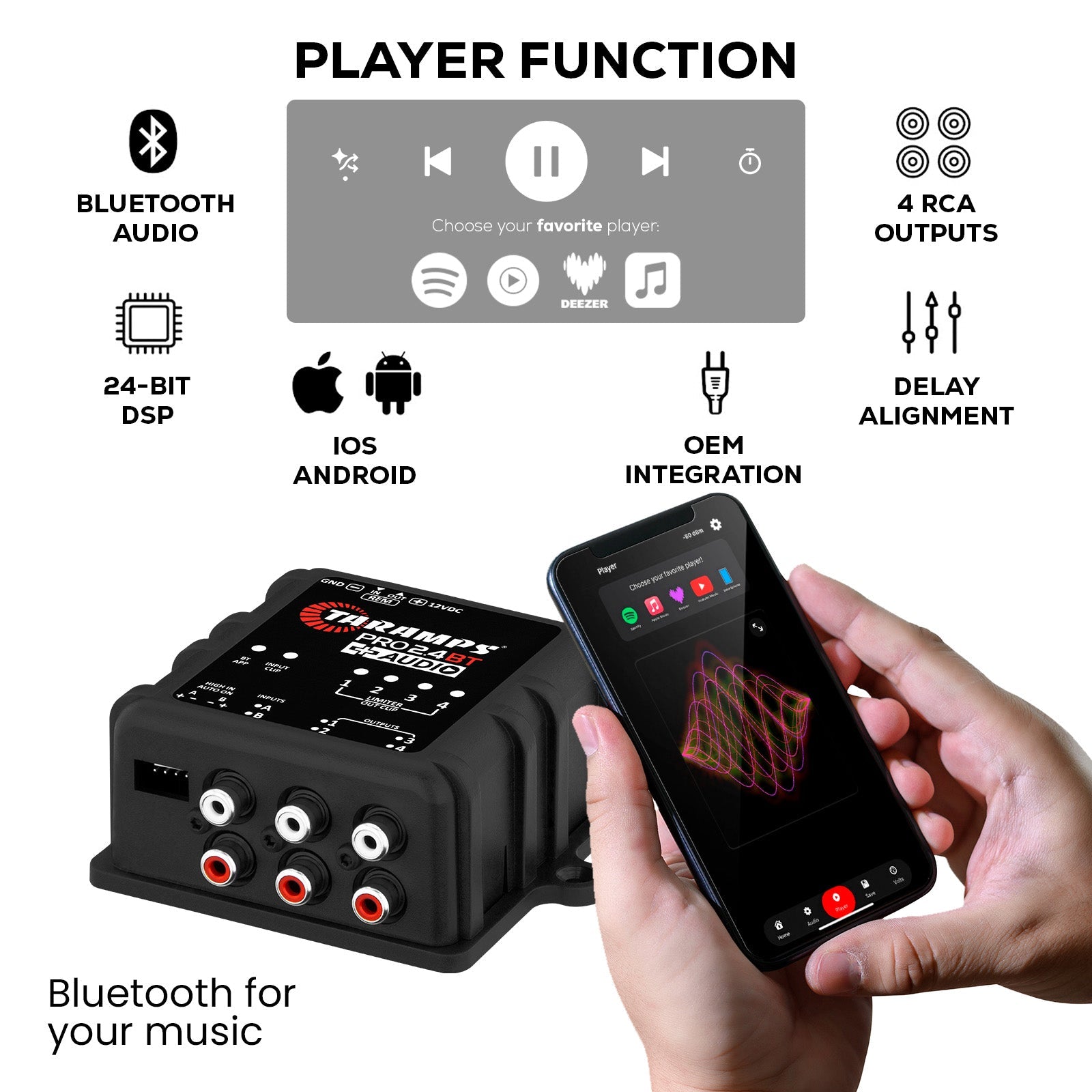PRO 2.4BT + Audio Processor With Bluetooth - 9