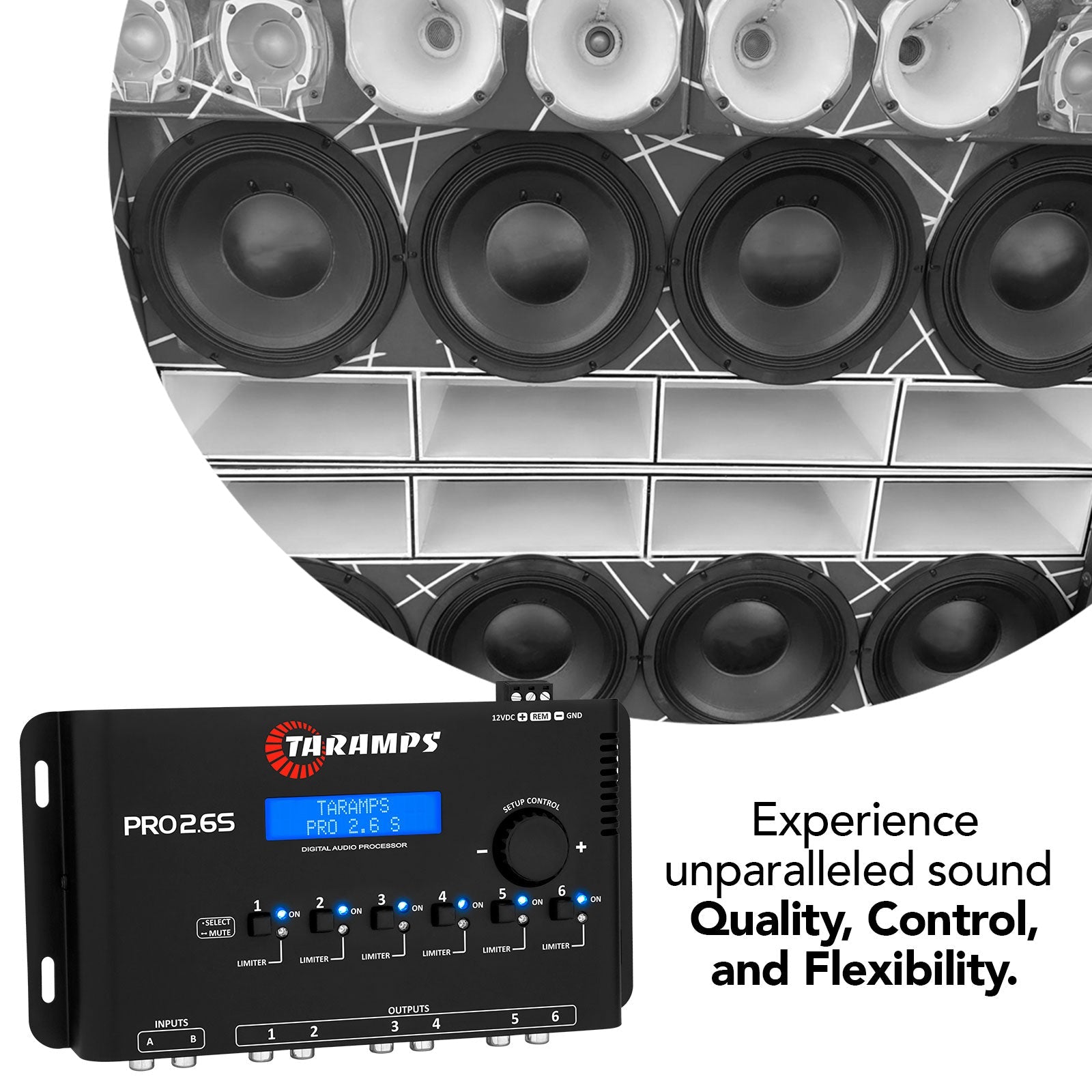 Taramps PRO 2.6S Audio Processor - 9