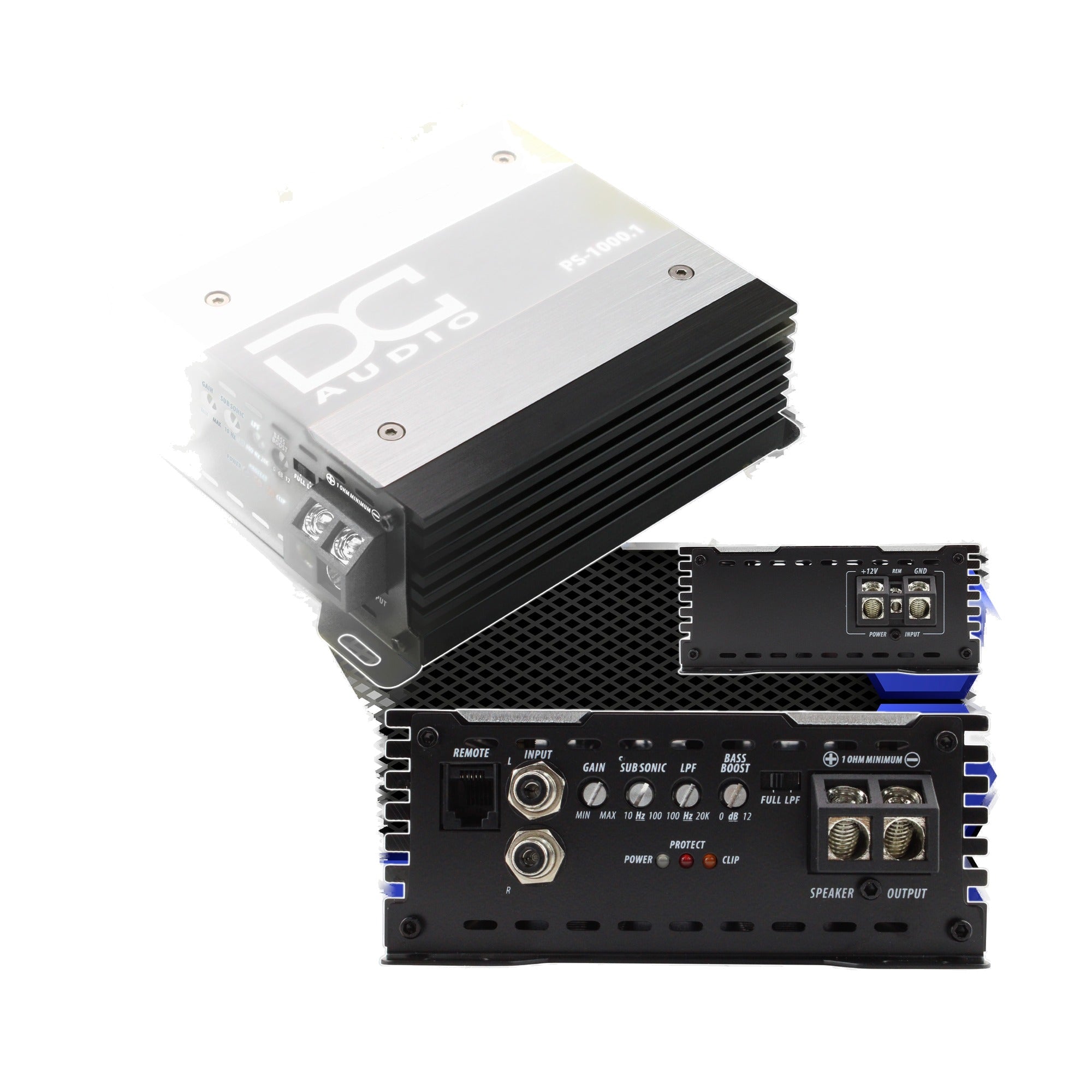 DC Audio PS1000x1 Monoblock Amplifier 1000W RMS 1 Ohm