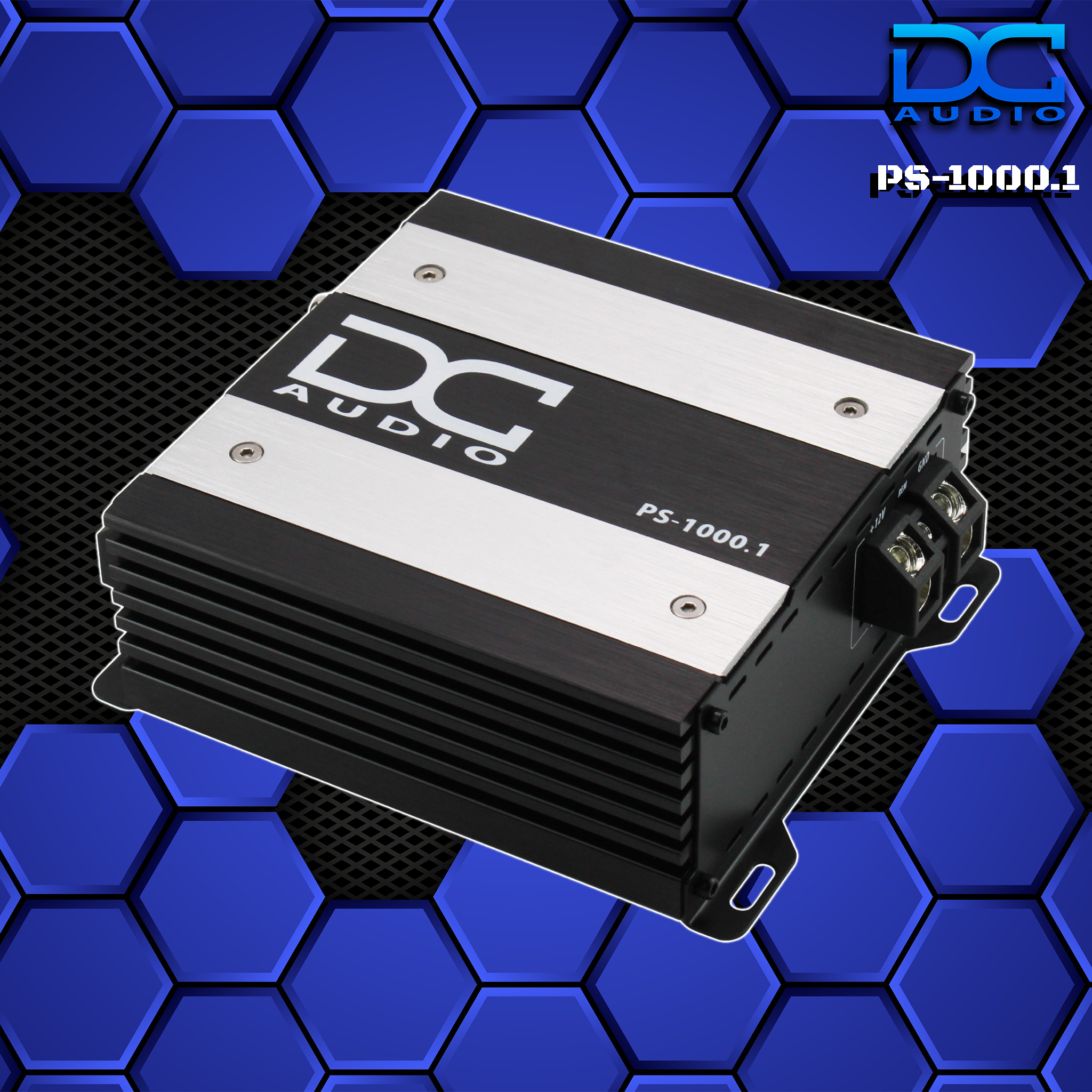 DC Audio PS1000x1 Monoblock Amplifier 1000W RMS 1 Ohm