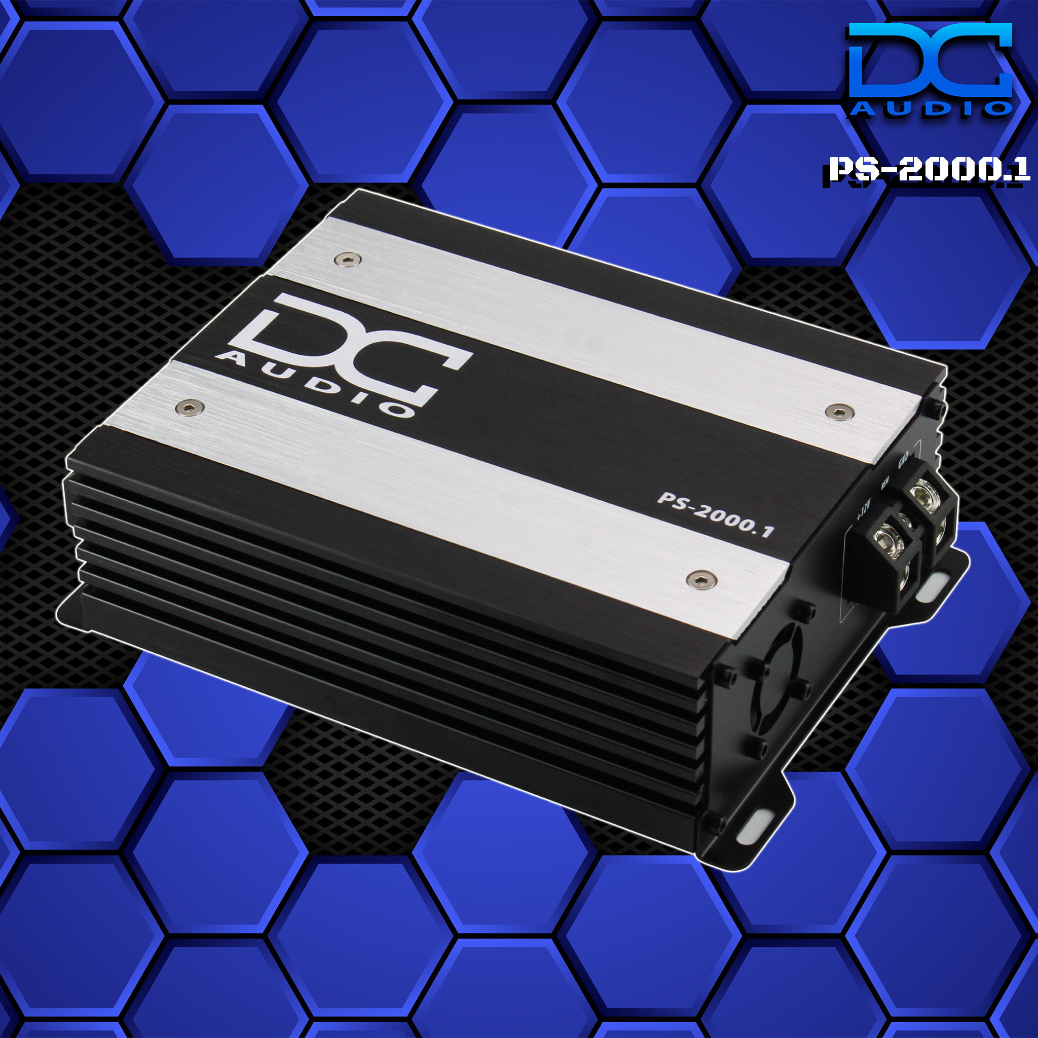 DC Audio PS2000x1 Monoblock Amplifier 2000W RMS 1 Ohm