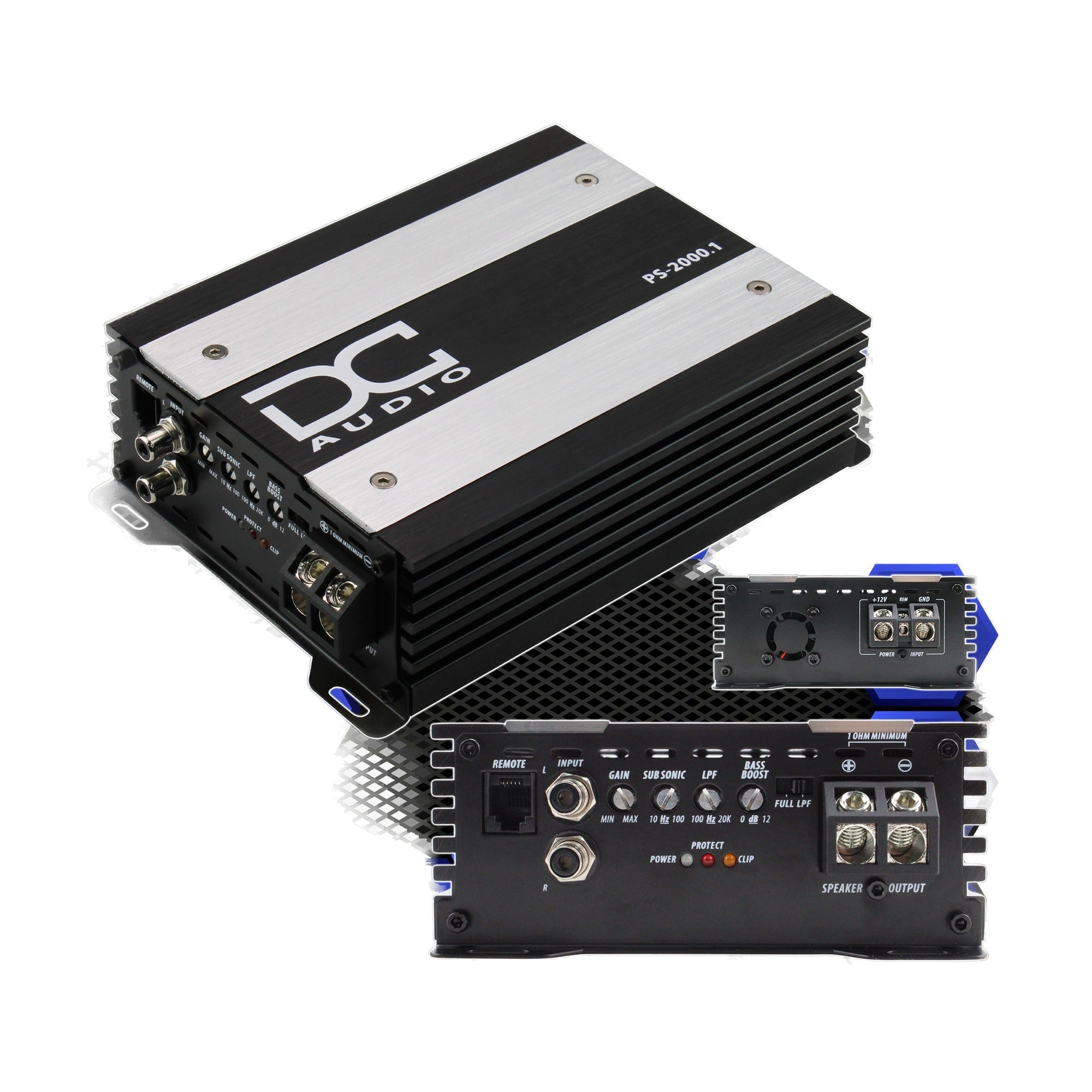 DC Audio PS2000x1 Monoblock Amplifier 2000W RMS 1 Ohm