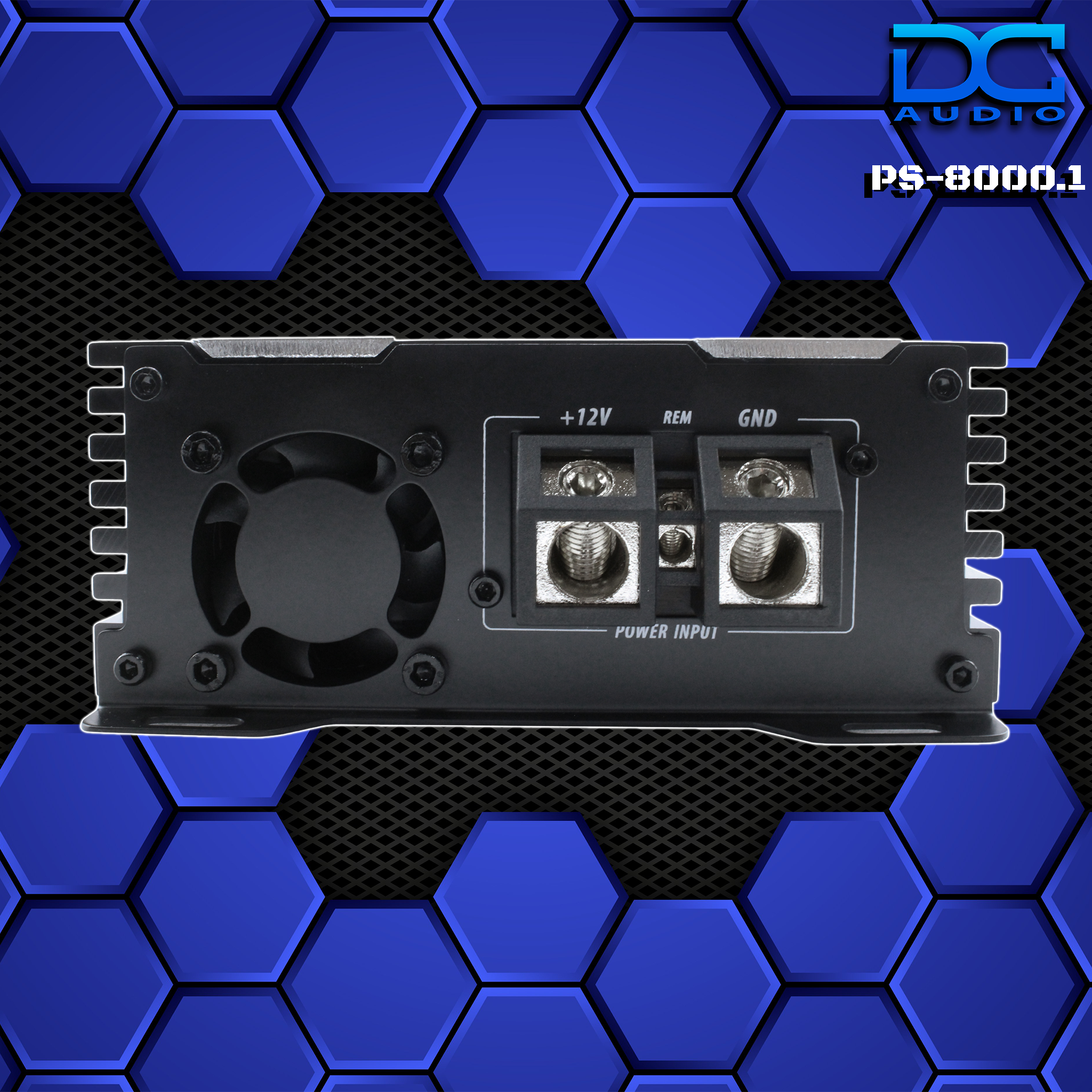 DC Audio PS8000x1 Monoblock Amplifier 8000W RMS 1 Ohm