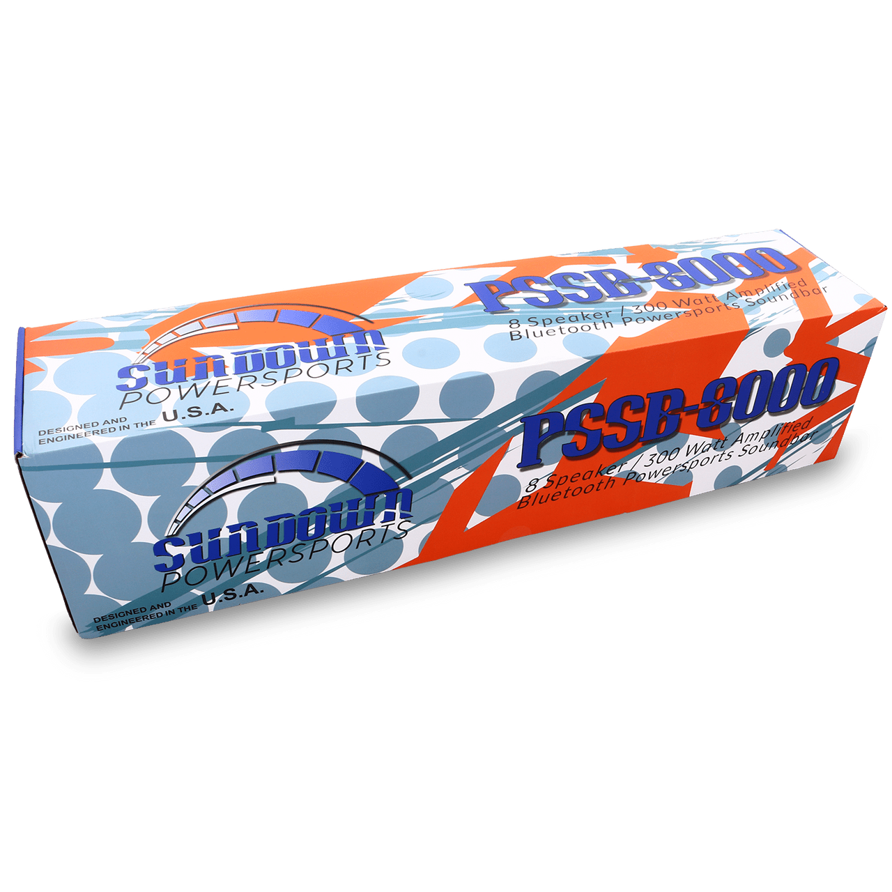 Sundown Audio PSSB-8000 Amplified Bluetooth Powersports Soundbar Speaker