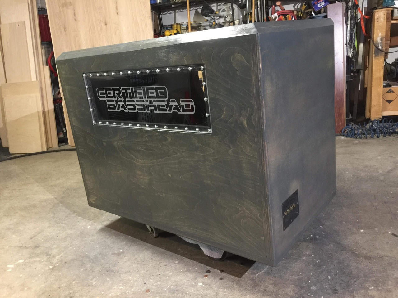 Down4Sound Quad 15" Custom Kerf Ported Subwoofer Box (hand Made IN The Usa) Subwoofer Enclosure