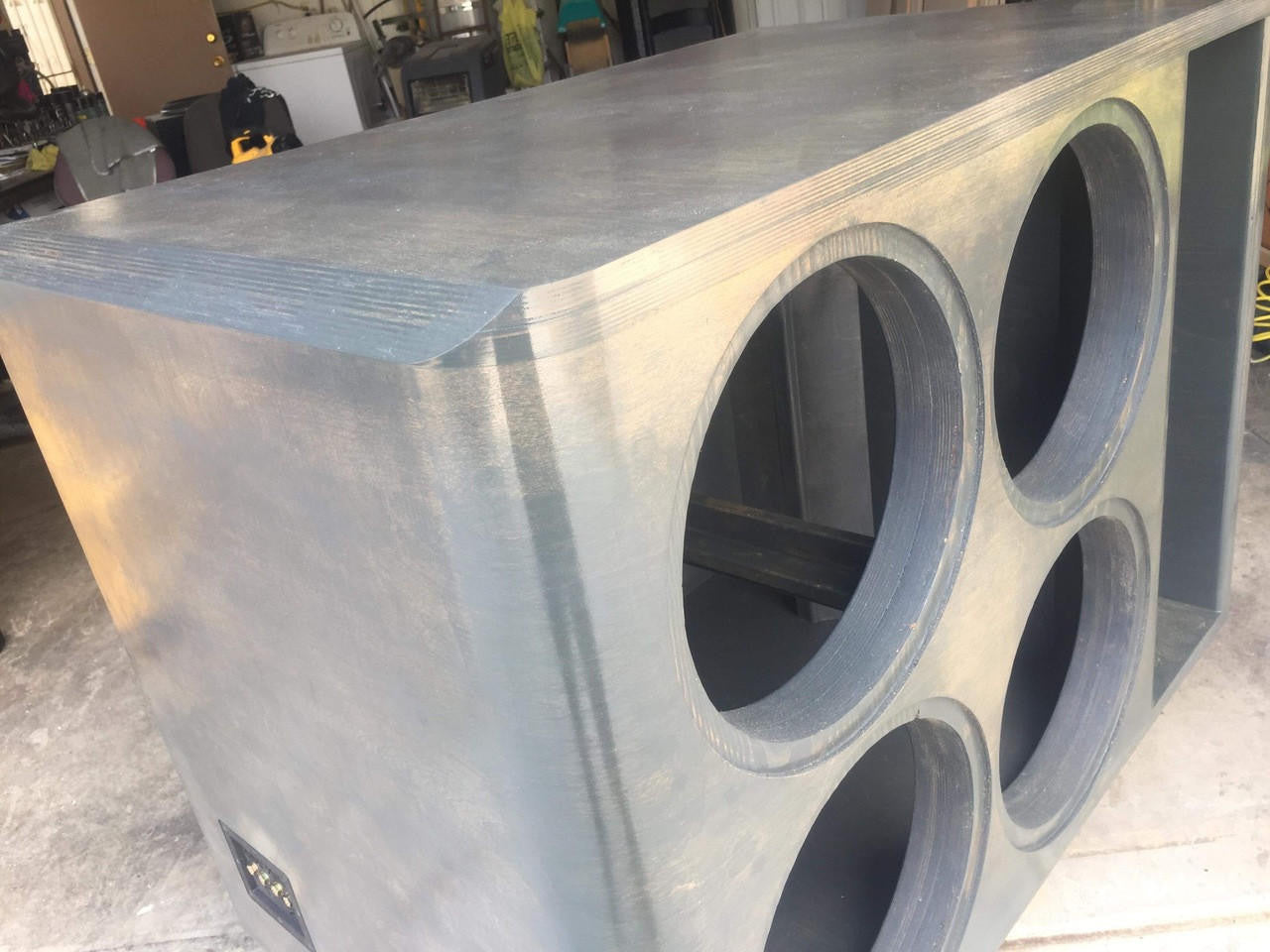 Down4Sound Quad 15" Custom Kerf Ported Subwoofer Box (hand Made IN The Usa) Subwoofer Enclosure