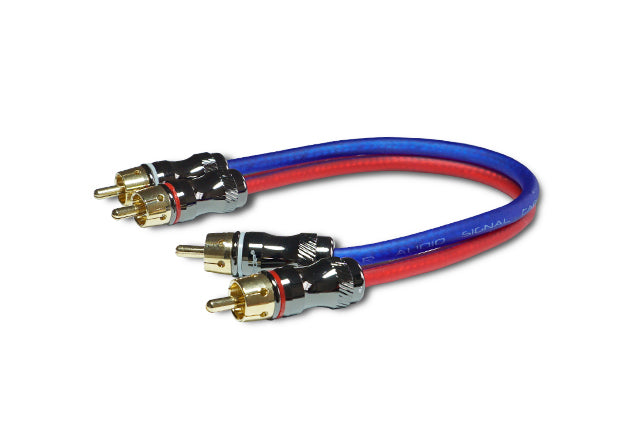 Pride Audio Diamond 2-Channel RCA Cable 0.2m / 0.66ft — view 2