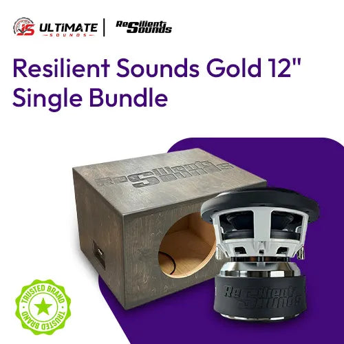 Resilient Sounds Gold 12" Single Bundle
