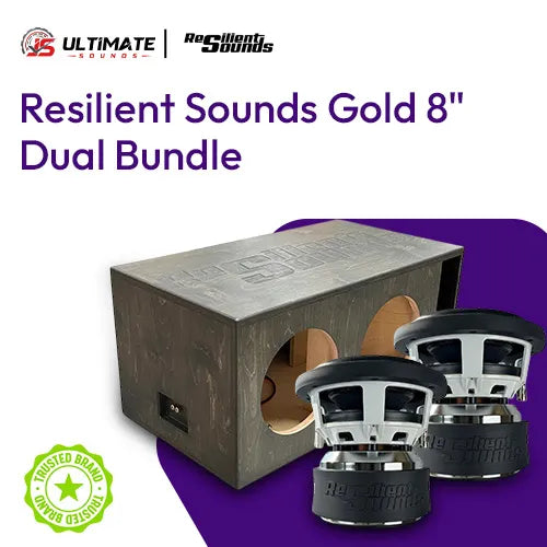 Resilient Sounds Gold 8" Dual Bundle