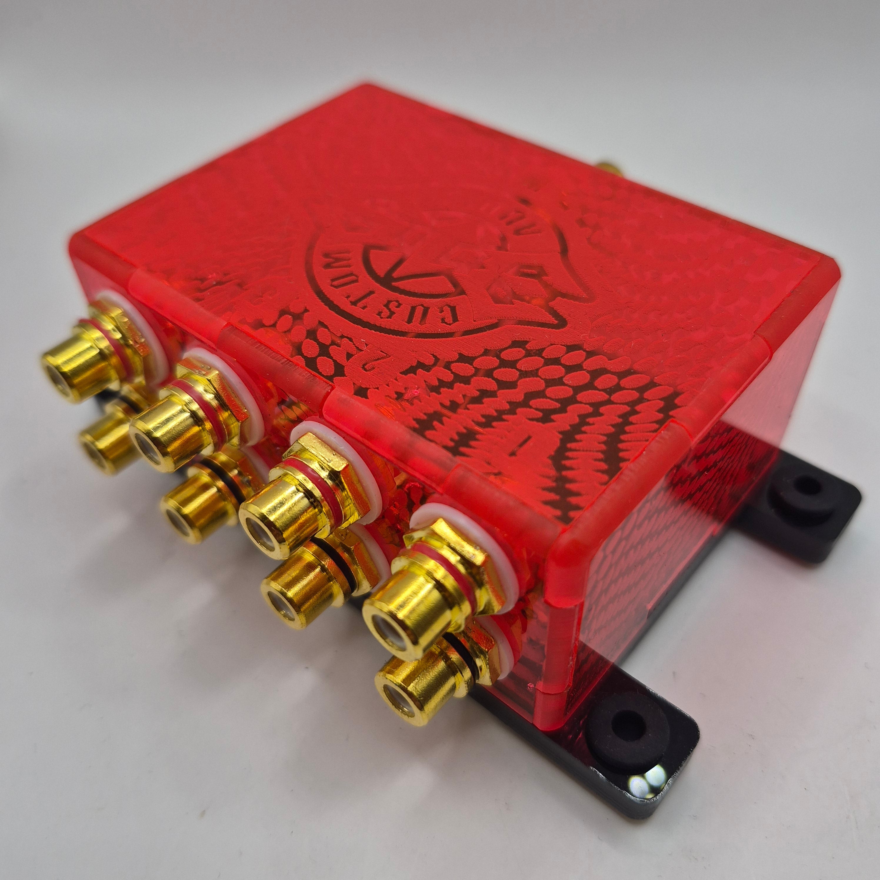 315 Custom Audio RCA Distribution Block 1-to-4