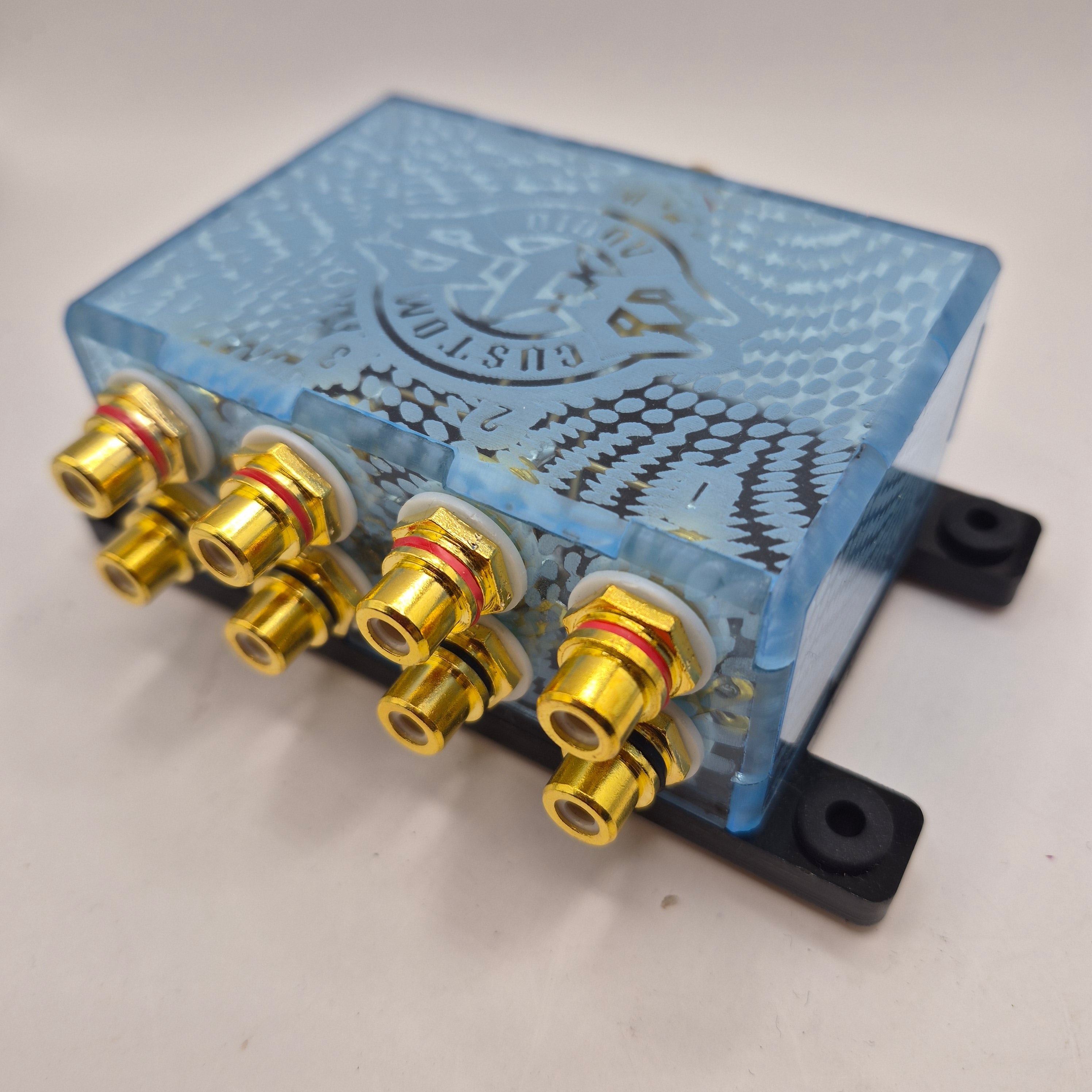 315 Custom Audio RCA Distribution Block 1-to-4