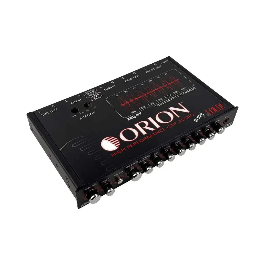 Orion XEQ-X7 XTR Series Car Audio Signal Processor | JS Ultimate Sounds