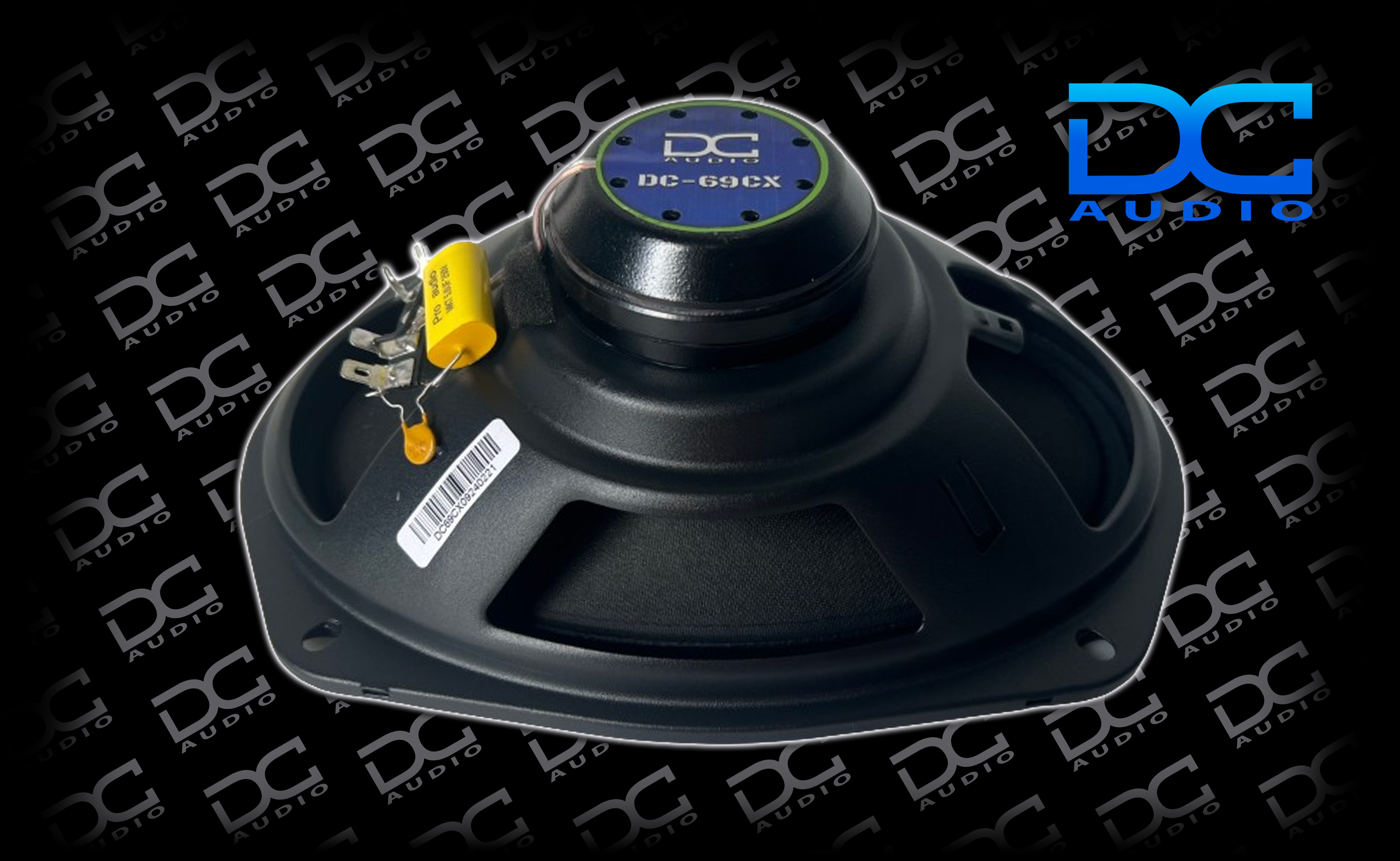 DC Audio DC-6x9CX 6x9" Coaxial Speakers 120W 4 Ohm (Pair)