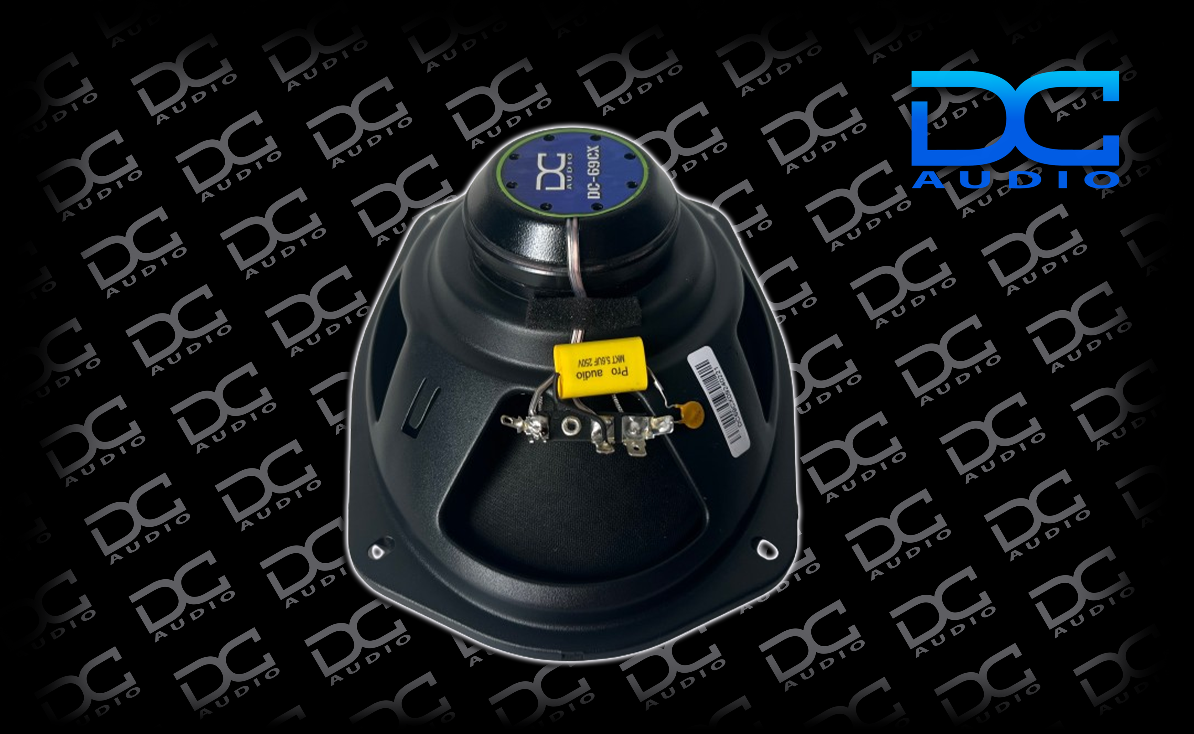 DC Audio DC-6x9CX 6x9" Coaxial Speakers 120W 4 Ohm (Pair)