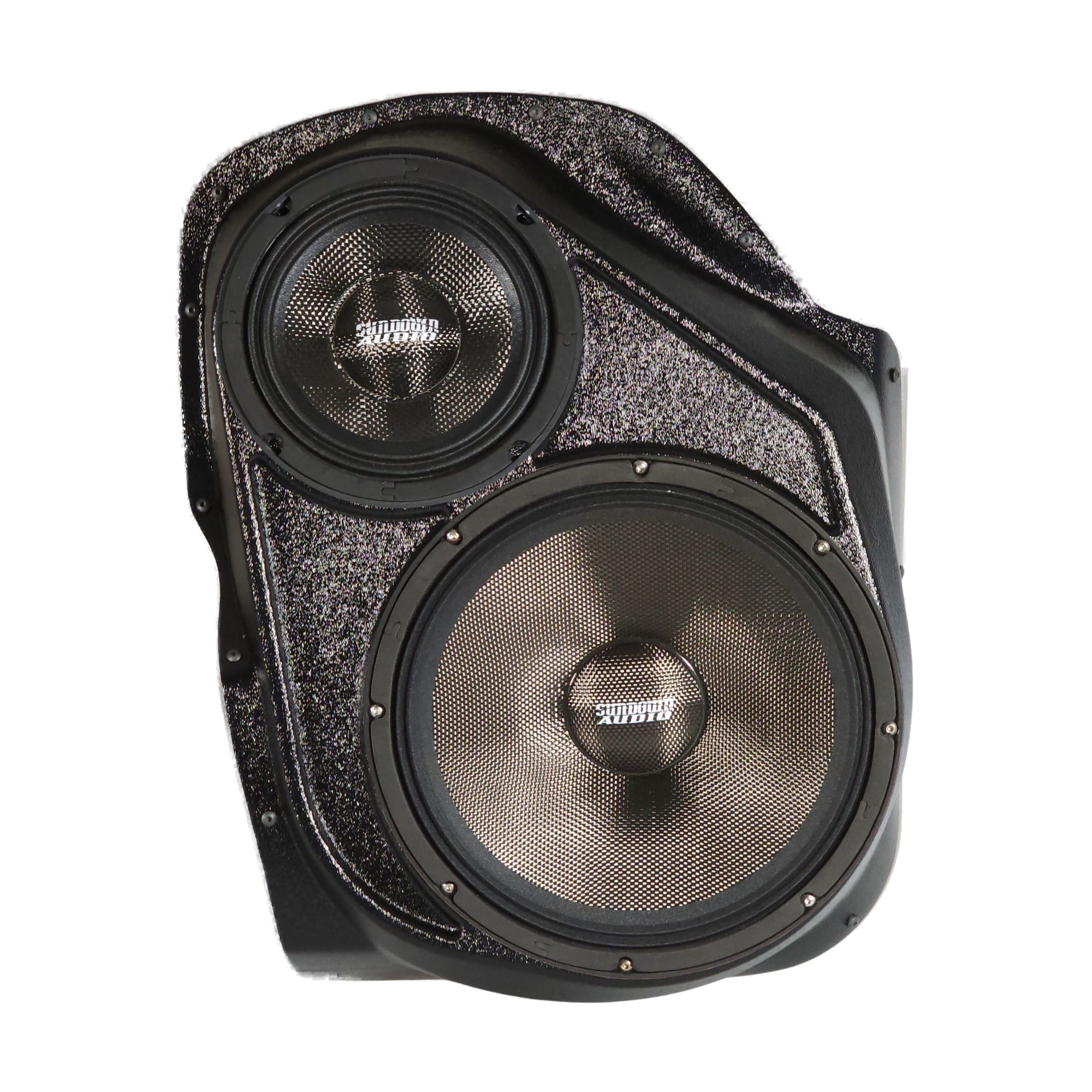Custom Speaker Pods 07-GM-FP-LH-EW-FD-T6 10" and 6.5" Pods - 07-09 Silverado