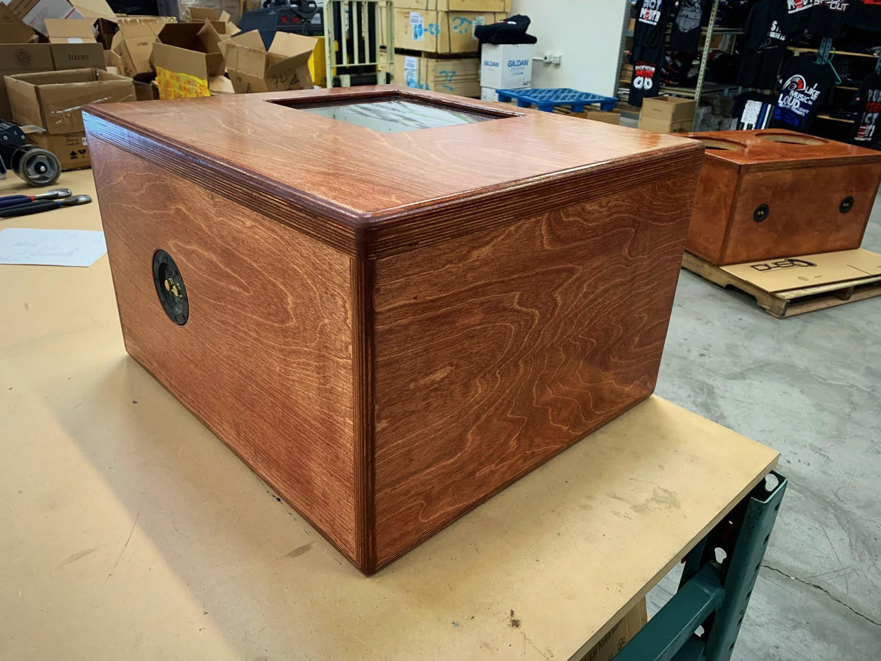 Down4Sound Single 10" Custom Kerf Ported Subwoofer Box (hand Made IN The Usa) Subwoofer Enclosure
