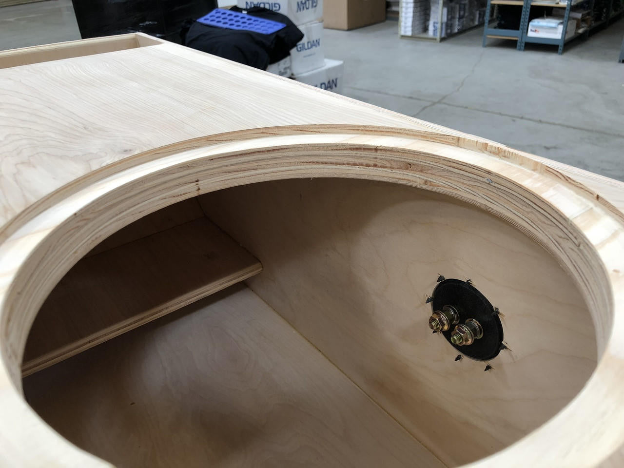 Down4Sound Single 12" Custom Kerf Ported Subwoofer Box (hand Made IN The Usa) Subwoofer Enclosure