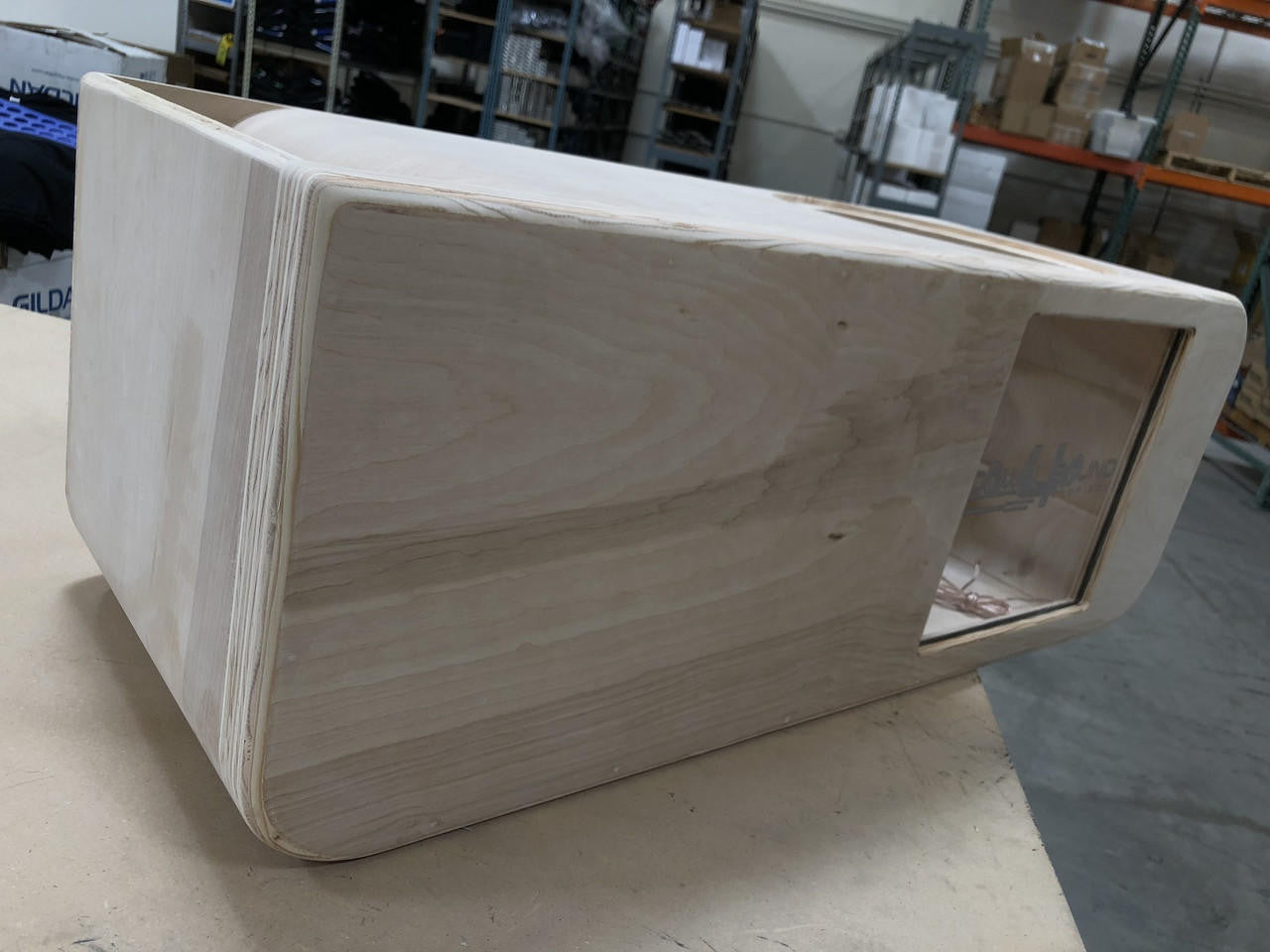 Down4Sound Single 12" Custom Kerf Ported Subwoofer Box (hand Made IN The Usa) Subwoofer Enclosure
