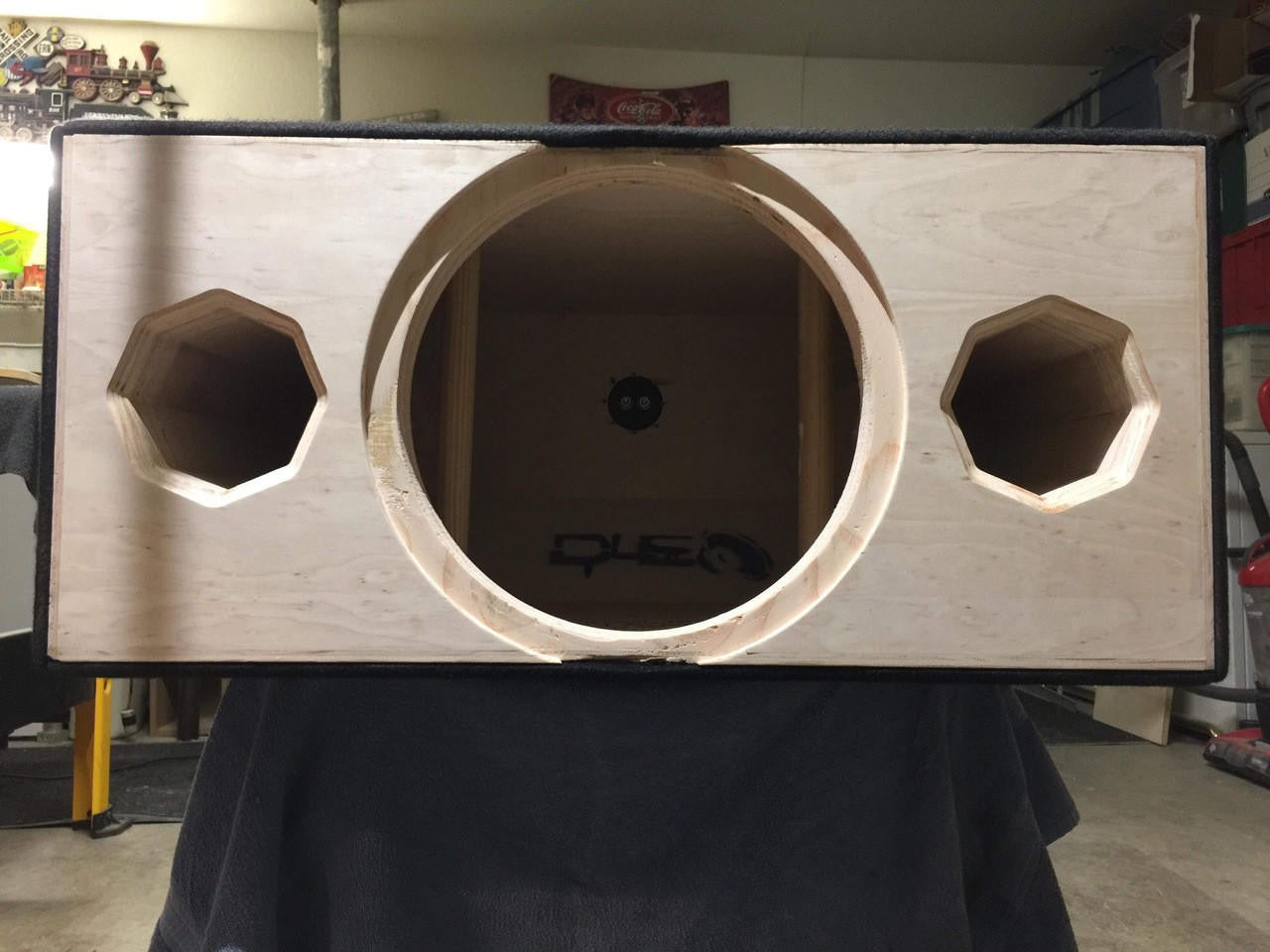 Down4Sound Single 15" Custom Kerf Ported Subwoofer Box (hand Made IN The Usa) Subwoofer Enclosure